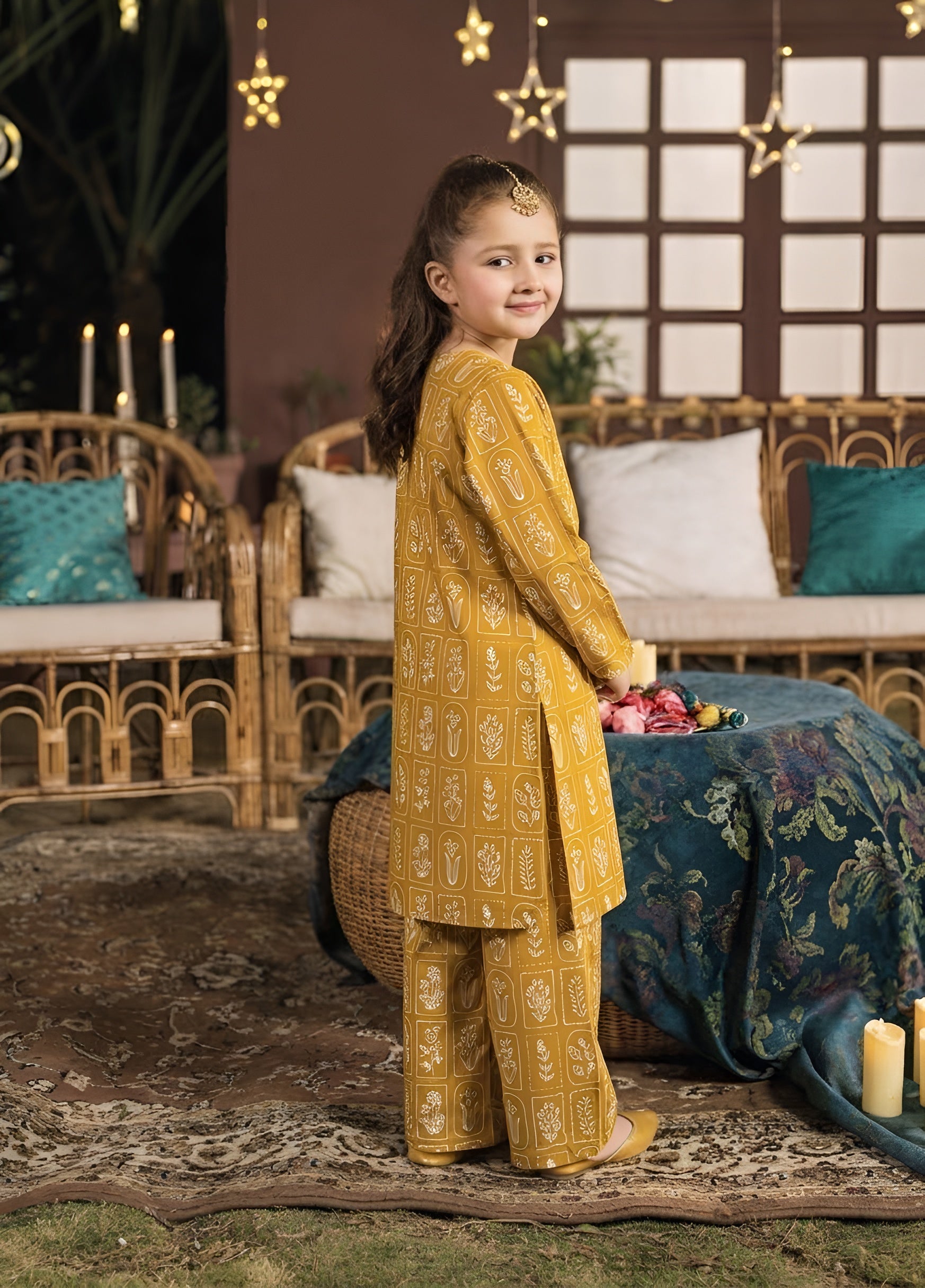 linen Co Ord Sets in Mari gold