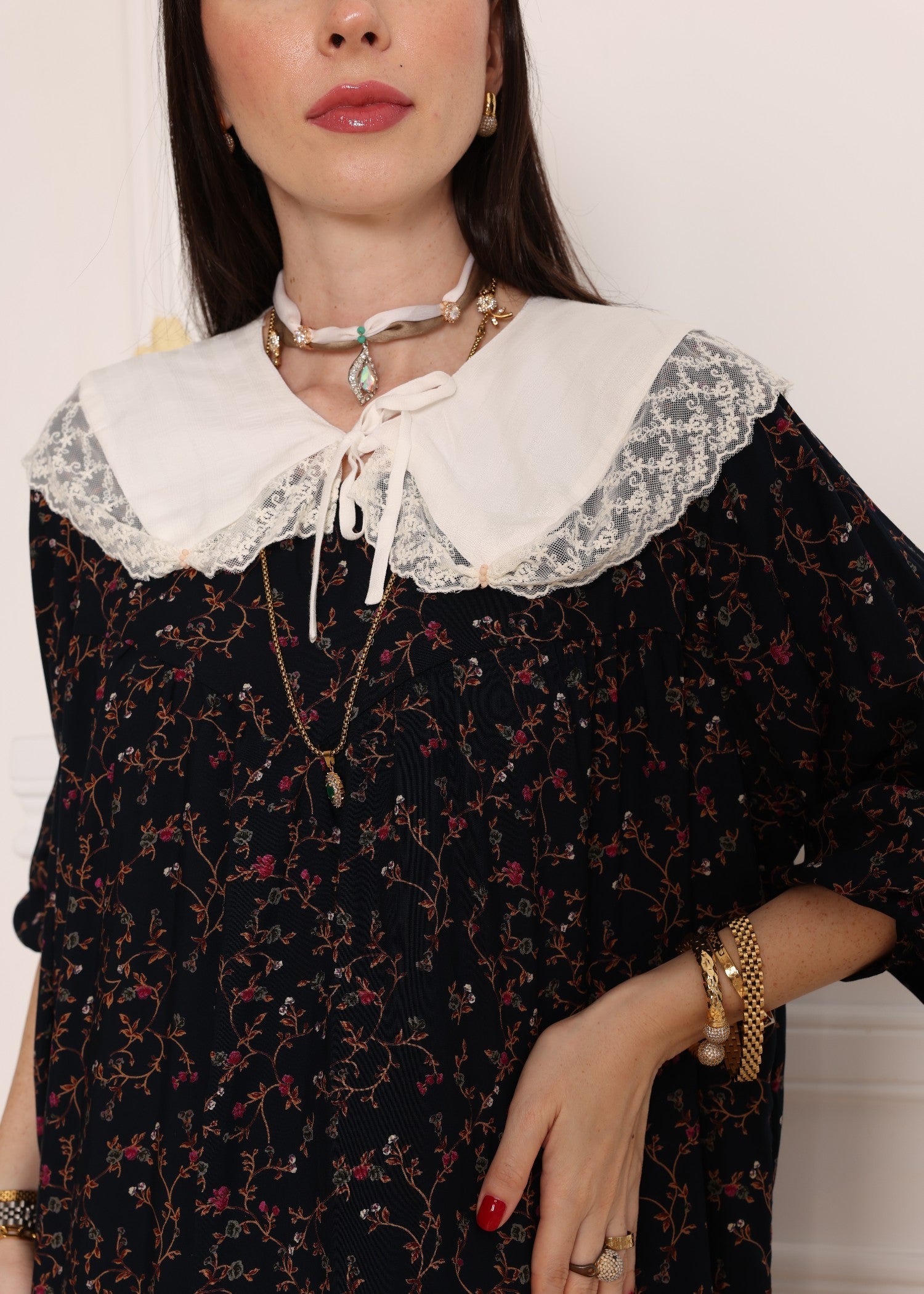cotton Tunic in Black