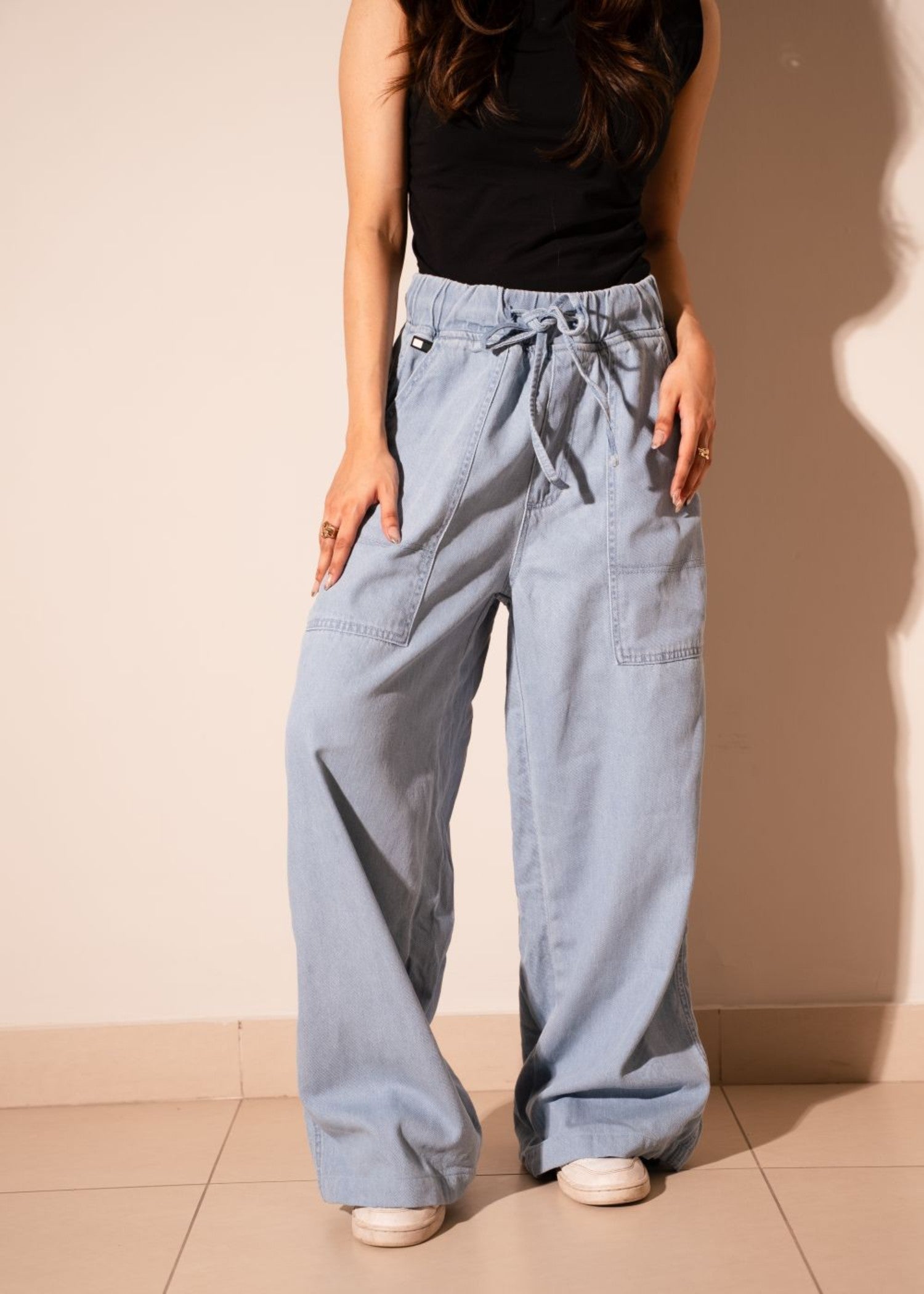 denim Jeans in Ice blue