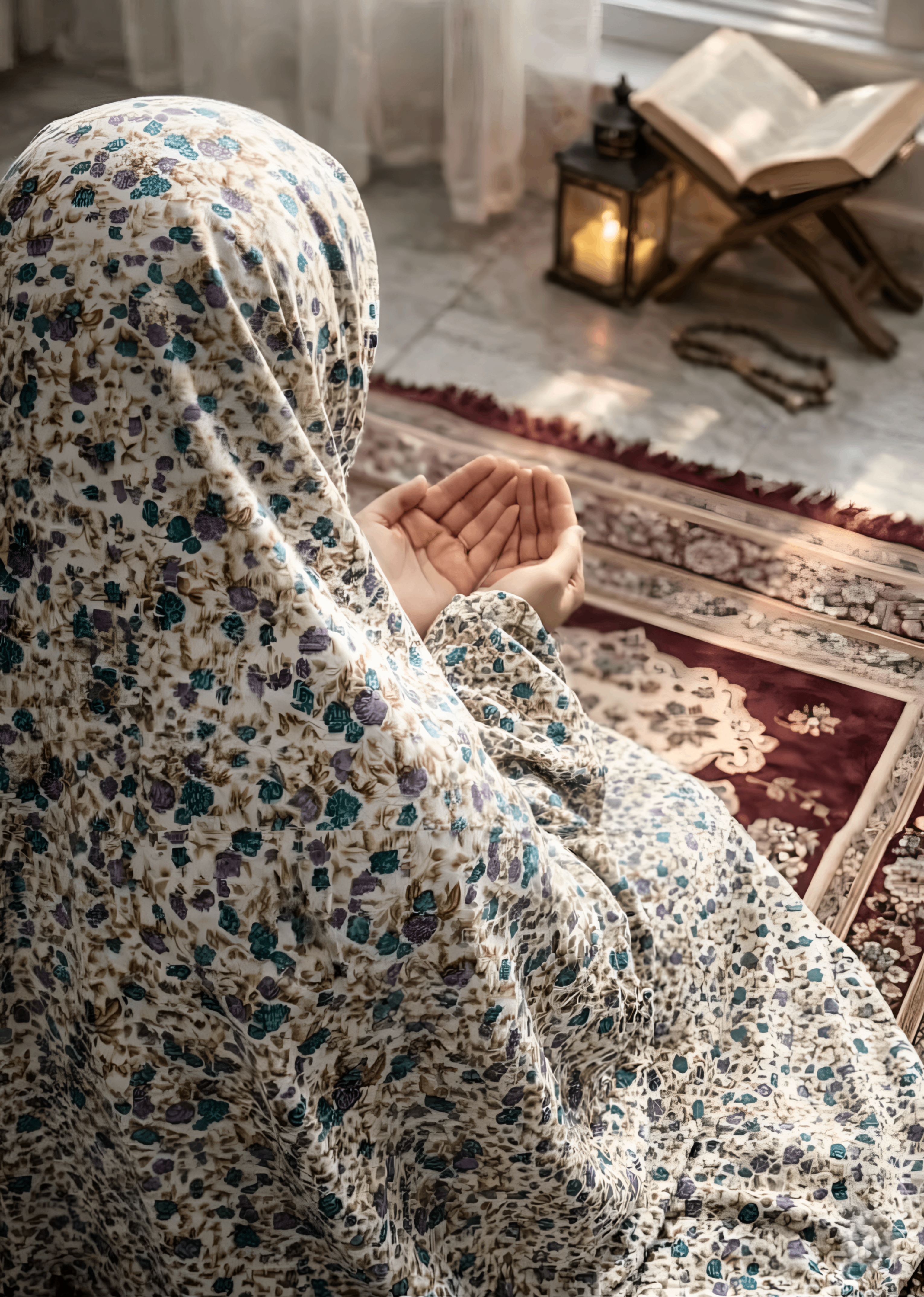swiss lawn Chaddar in Cream