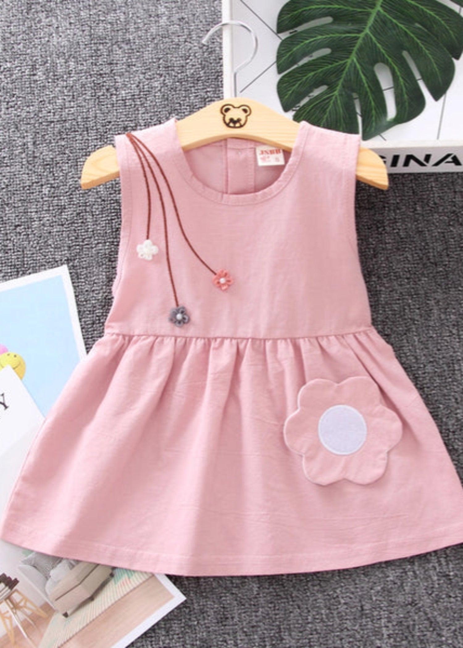 cotton Frock in Pink