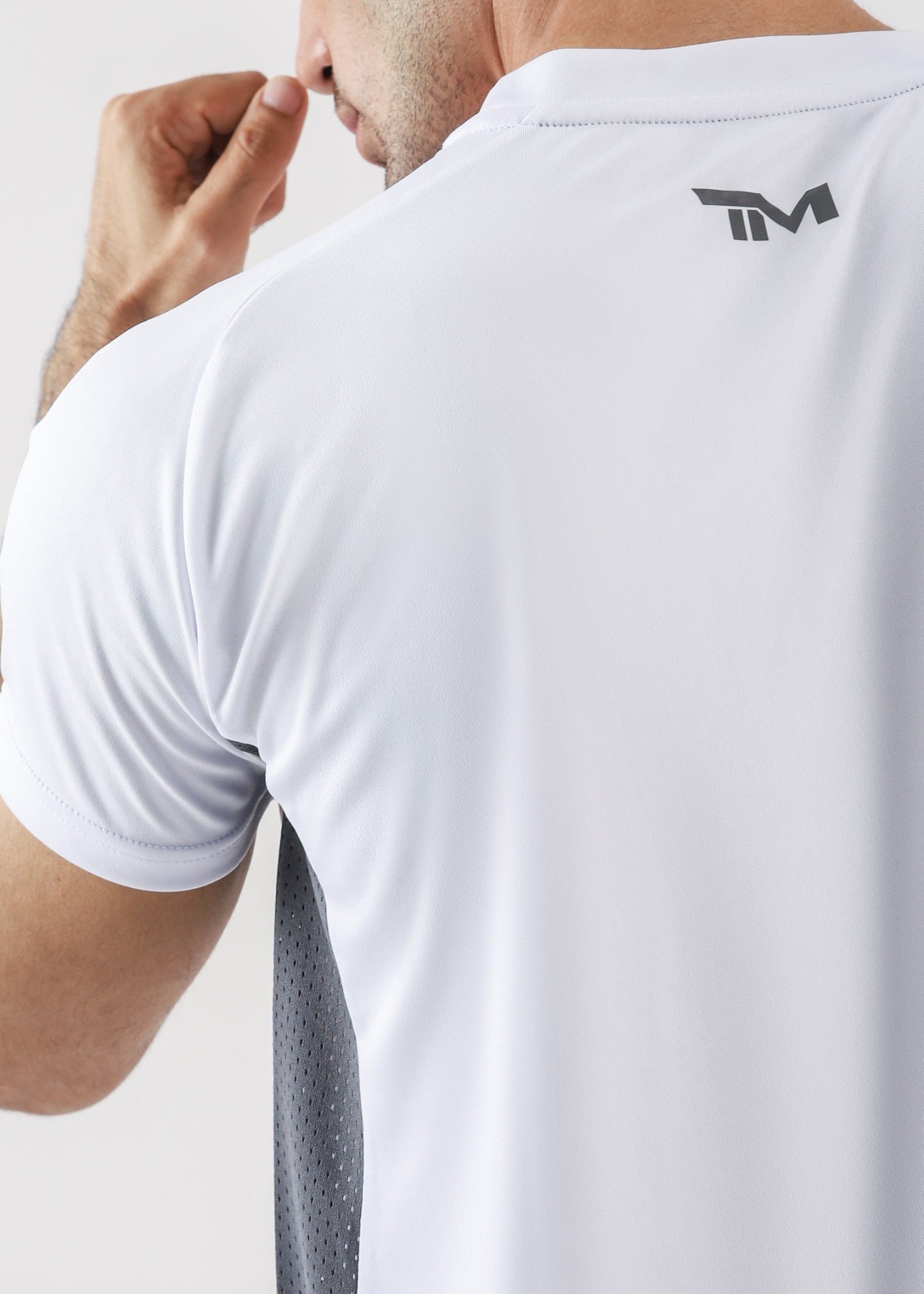 polyester T Shirt in White