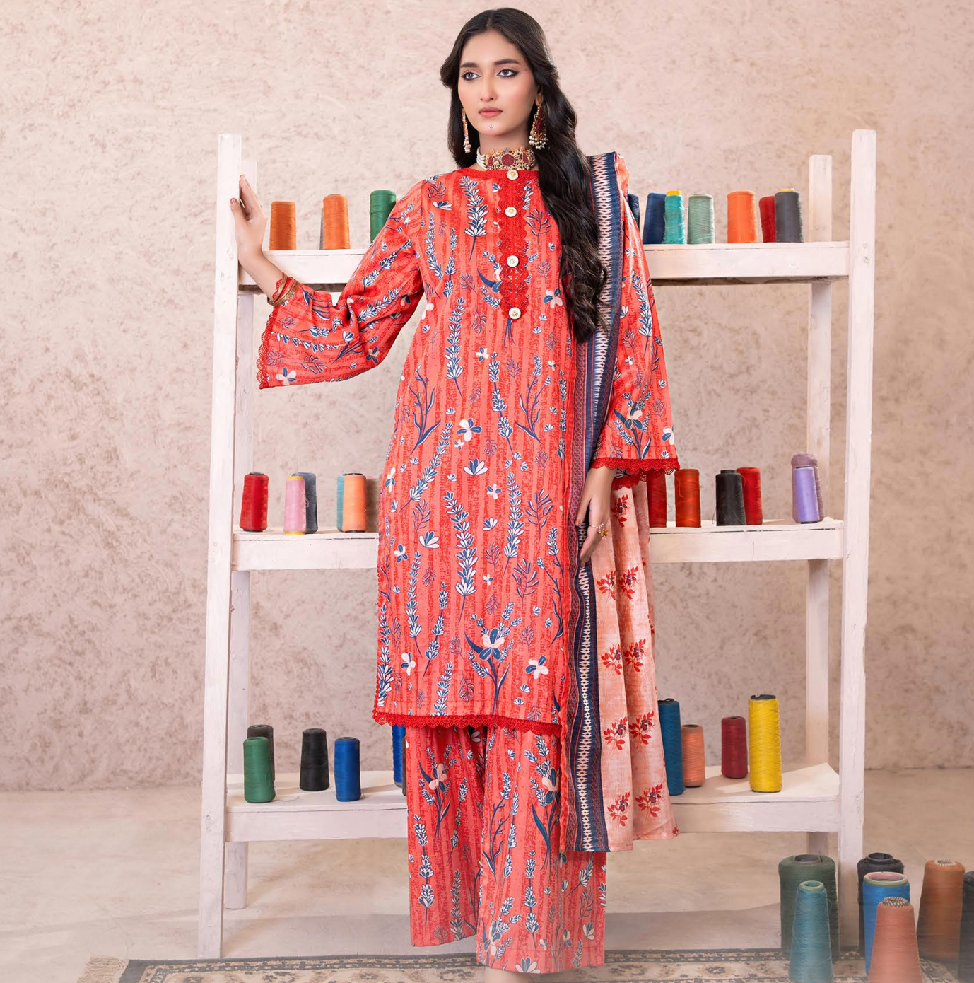 Printed Summer Lawn Drop 14 – 8