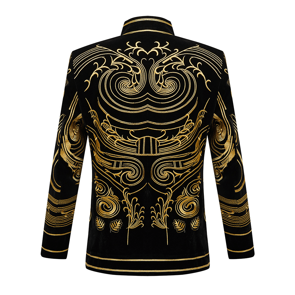 Men'S Blazer Singer Stage Performance Costume