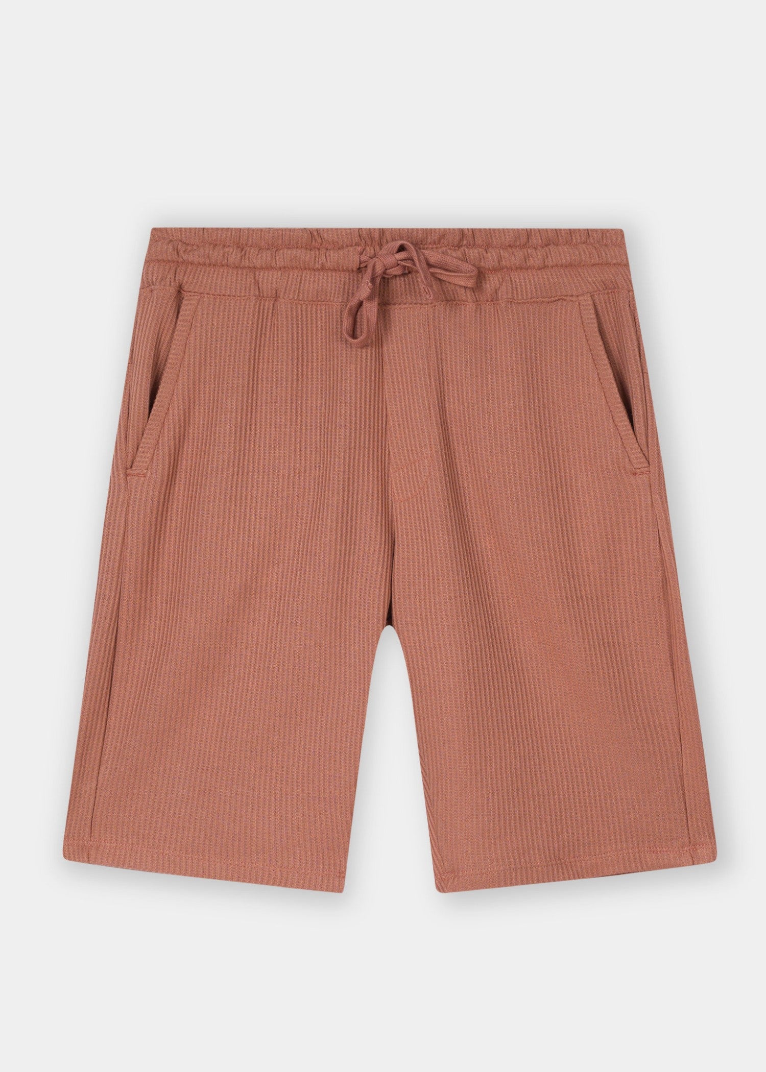 pure cotton Shorts in Tea rose pink