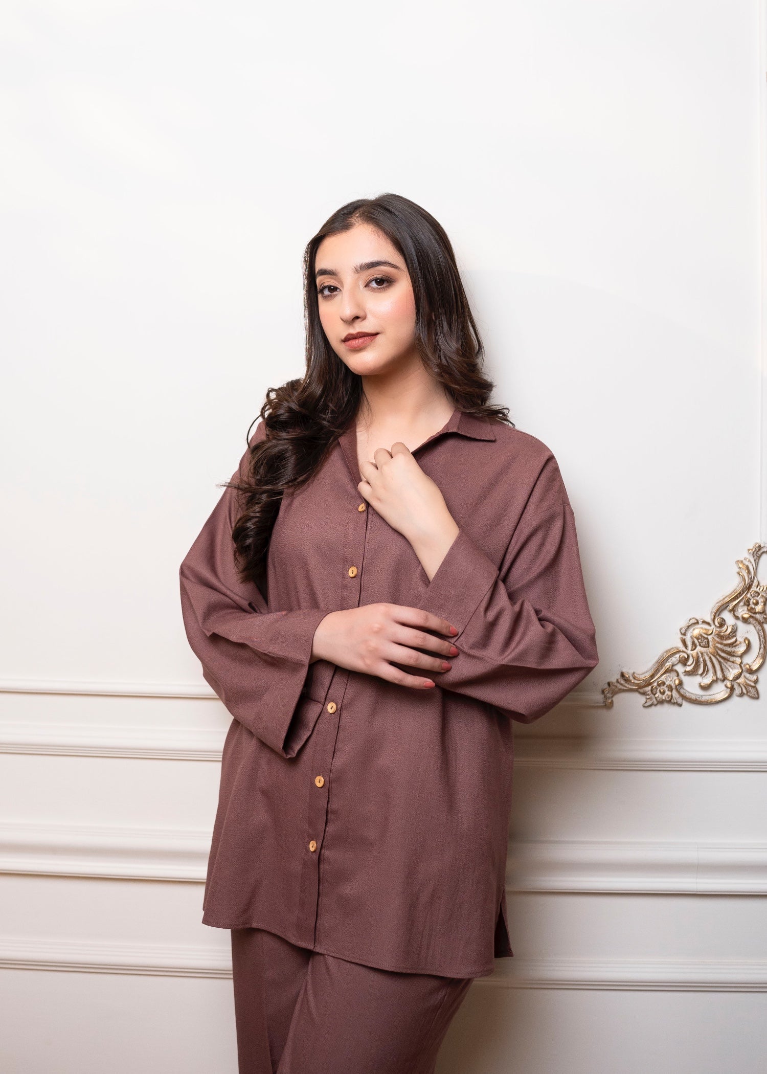 marina Co Ord Sets in Mauve