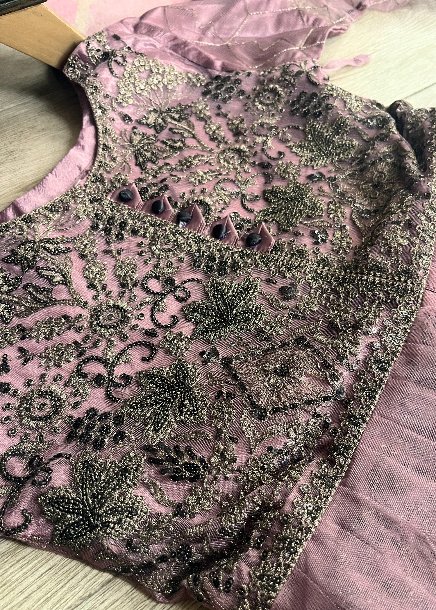net Pishwas in Lilac