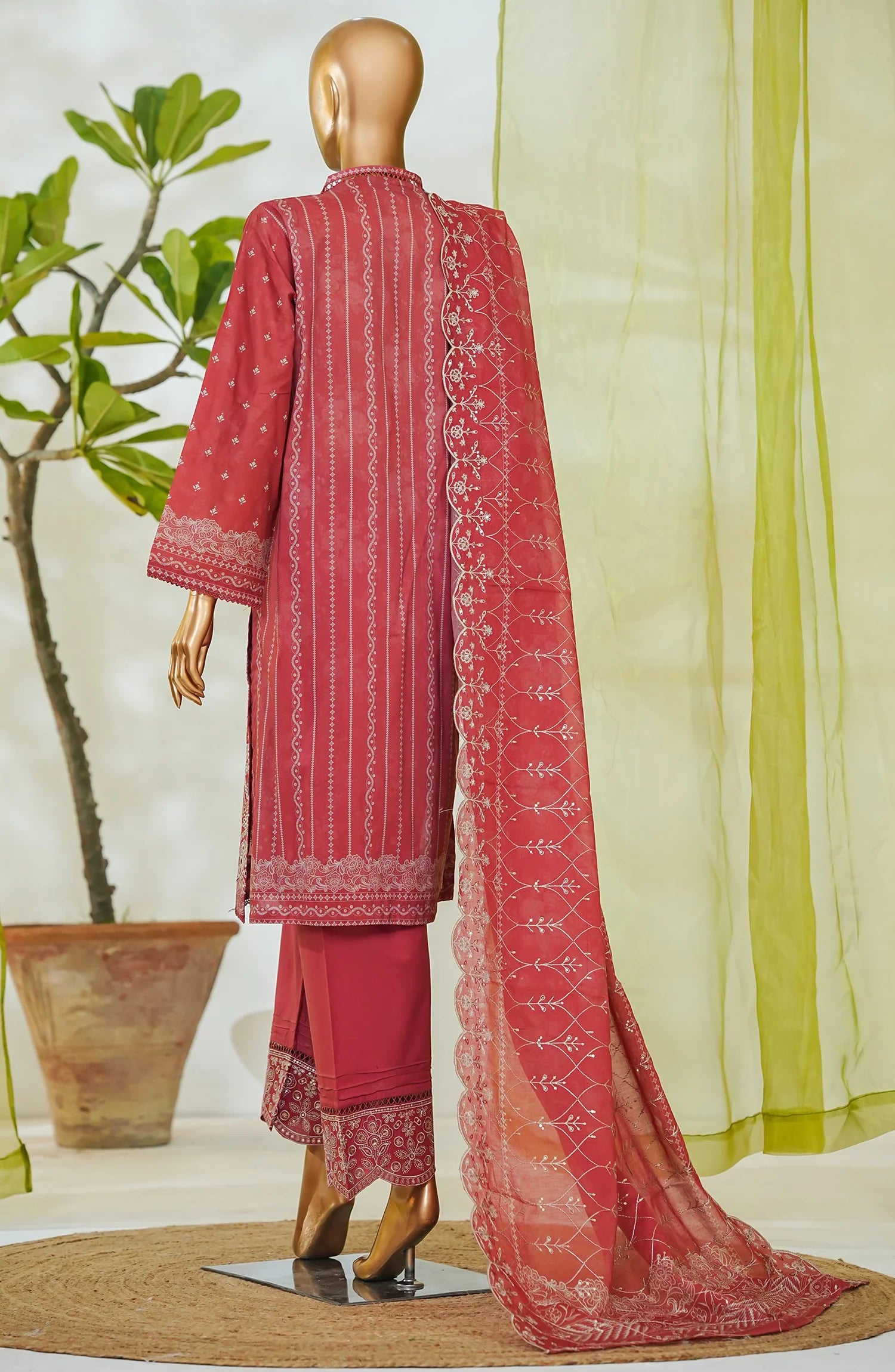 RTW White & White Embroidered Lawn – 6