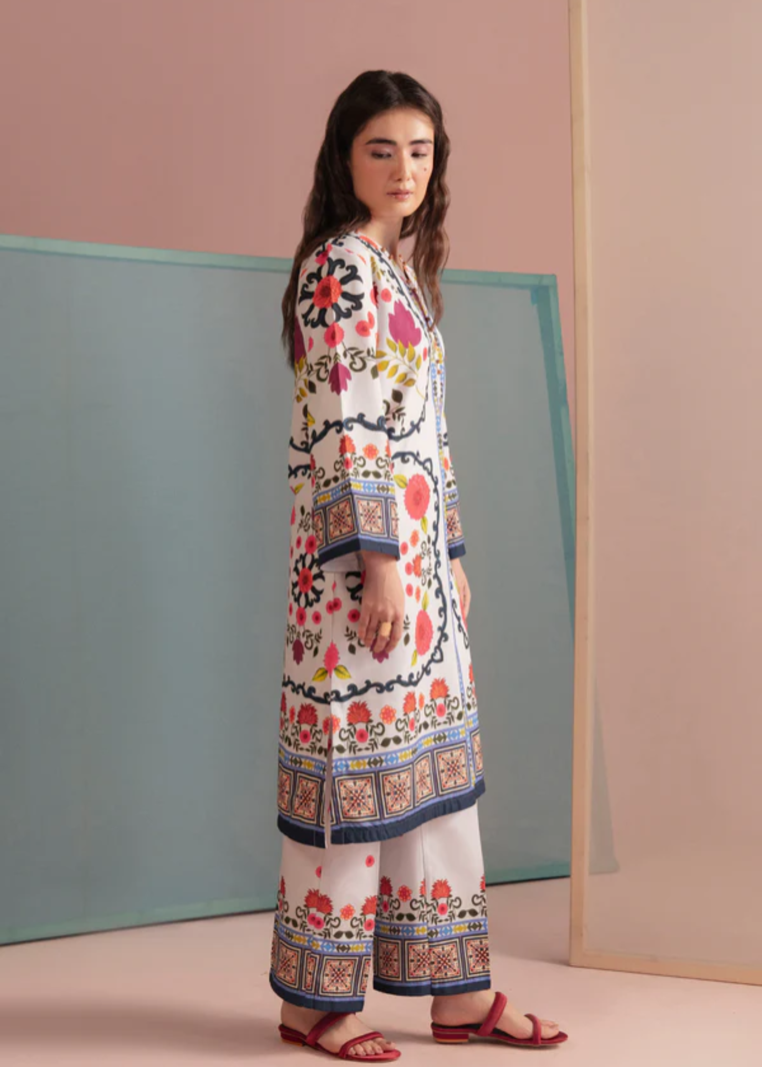 silk Co Ord Sets in Multi