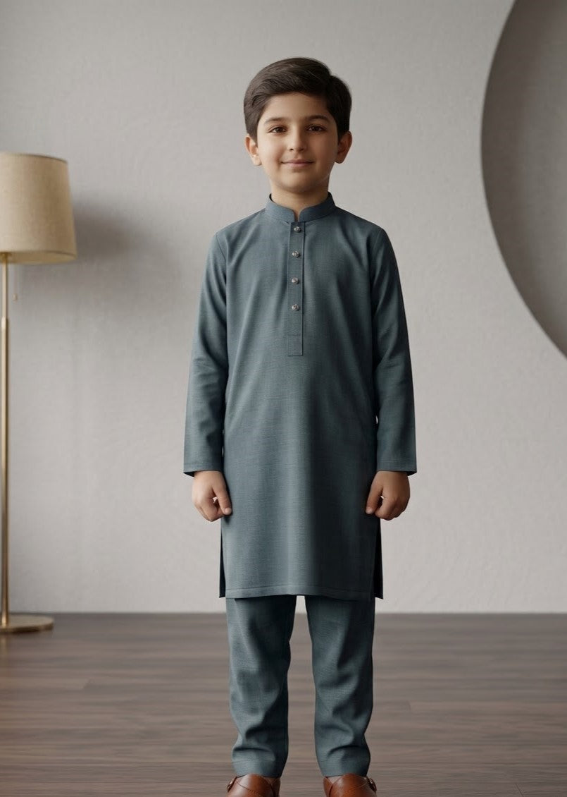 wash & wear Kurta Set in Teal