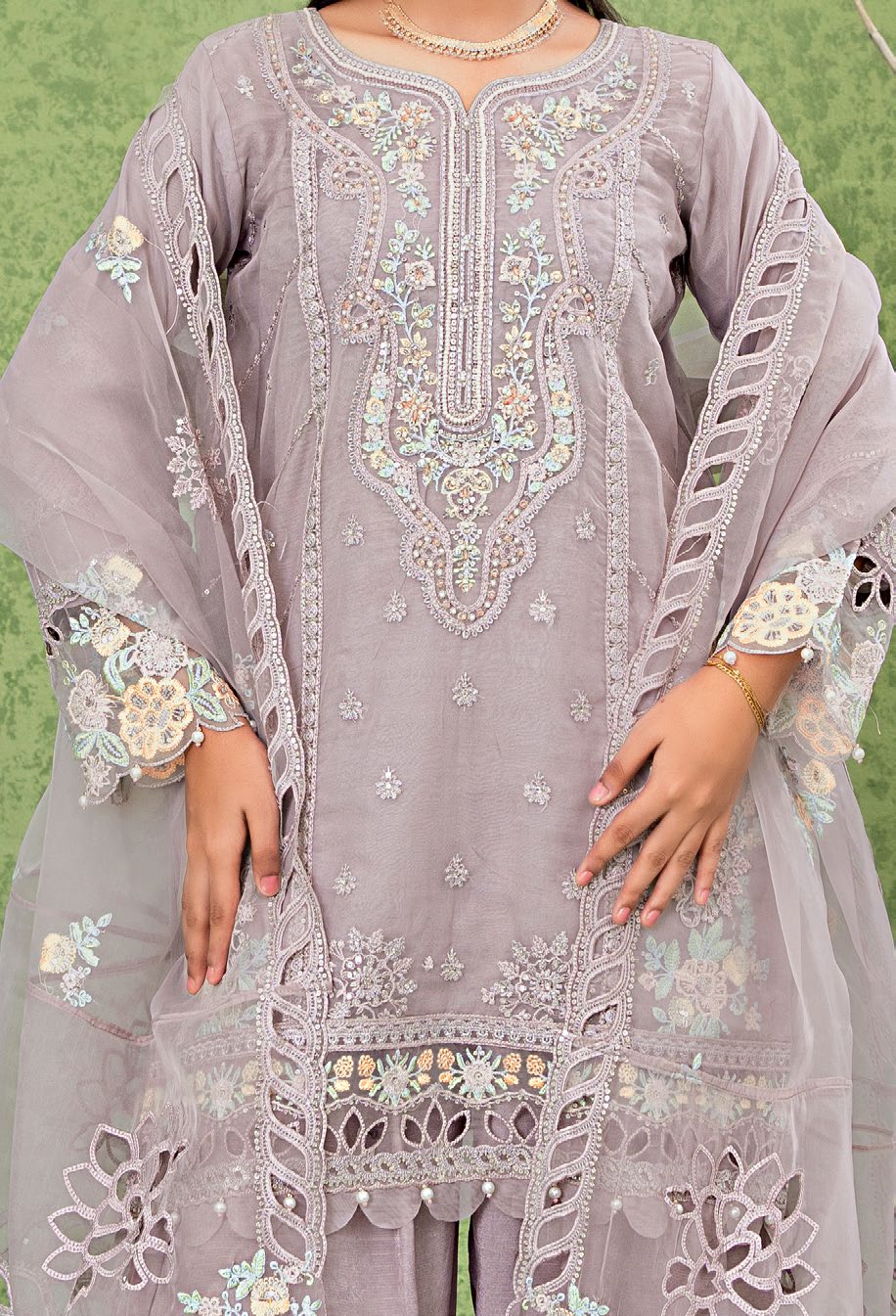 Kahani Festive Pret Organza Formals – D-1