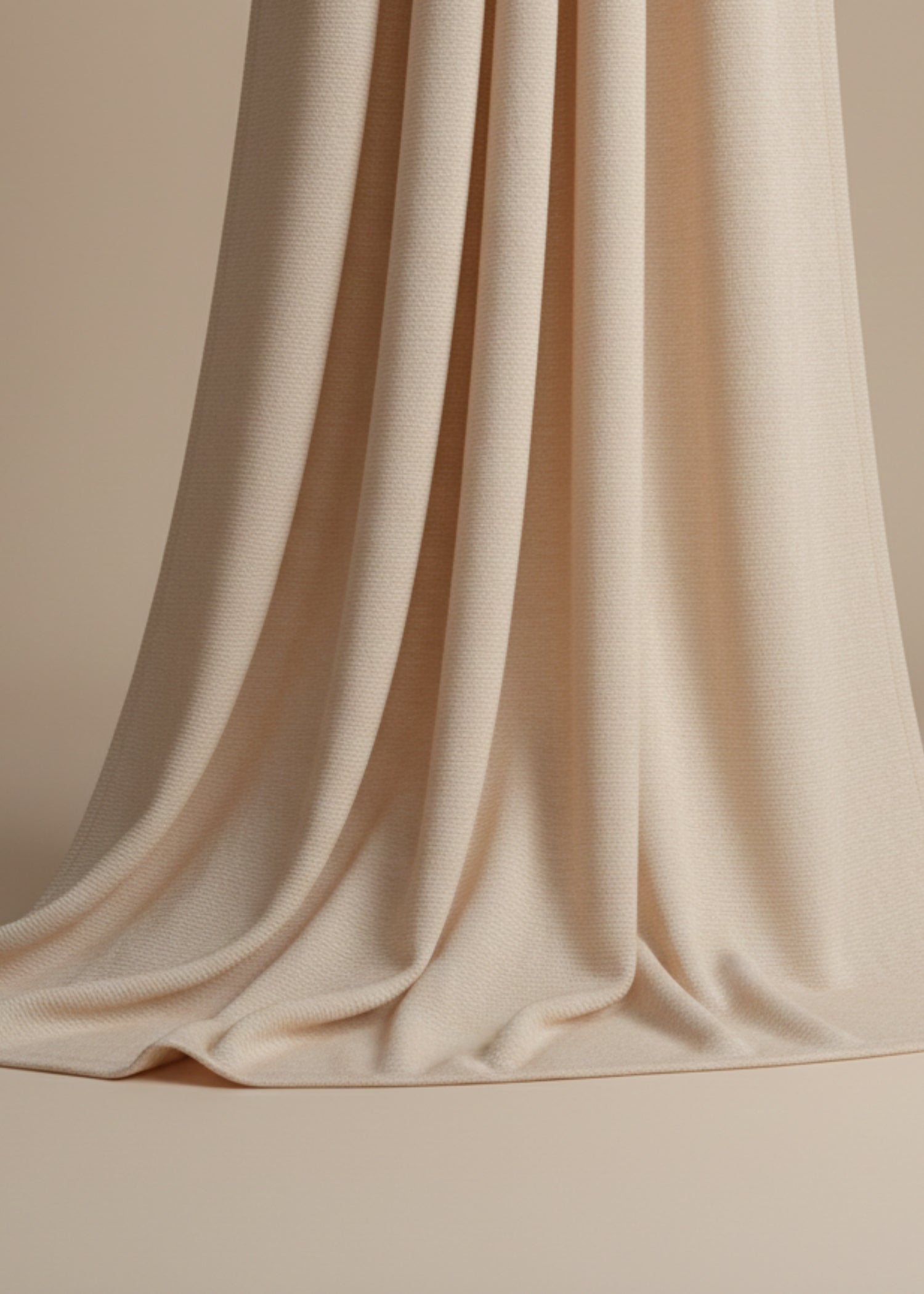 cotton jersey Hijab in Champagne