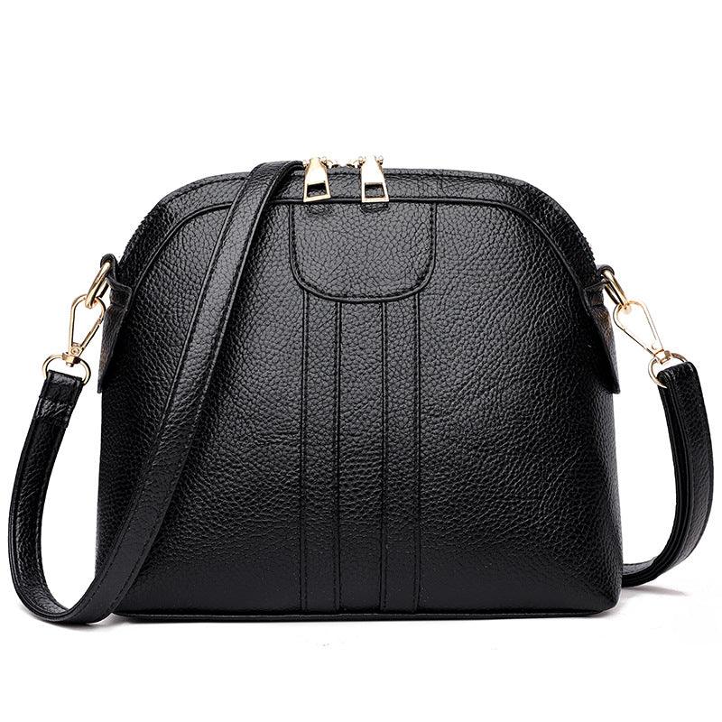 Fashion Shell Soft Leather Crossbody Small Bag
