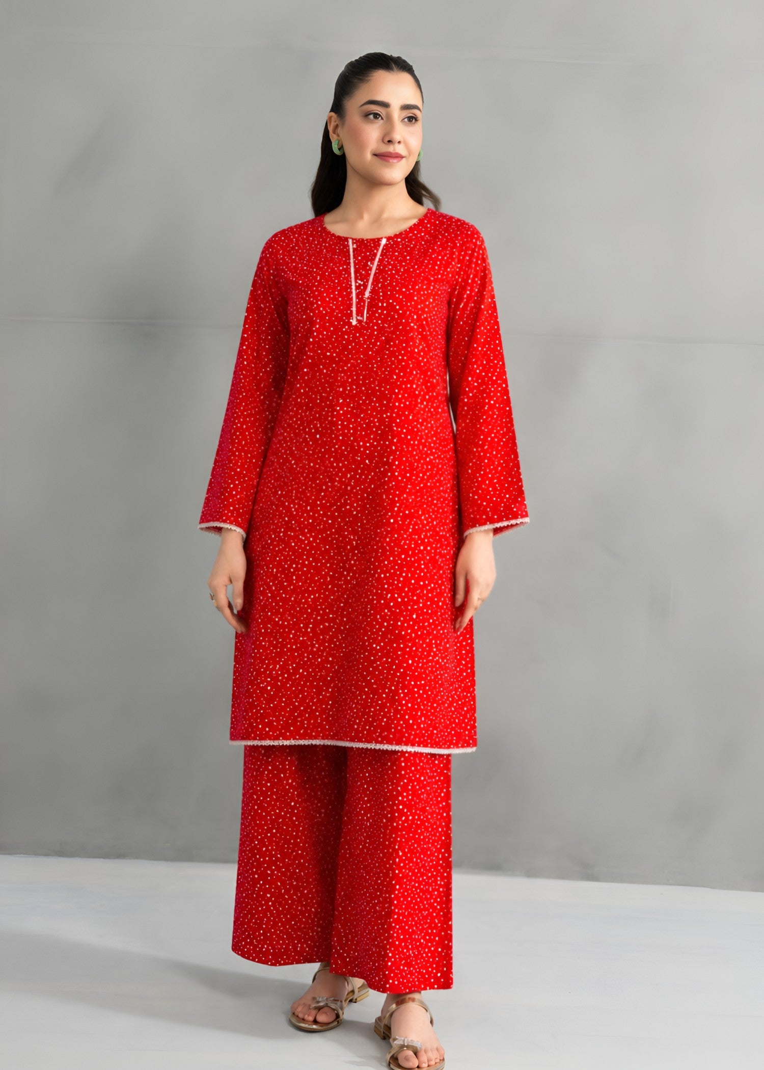 linen Co Ord Sets in Red