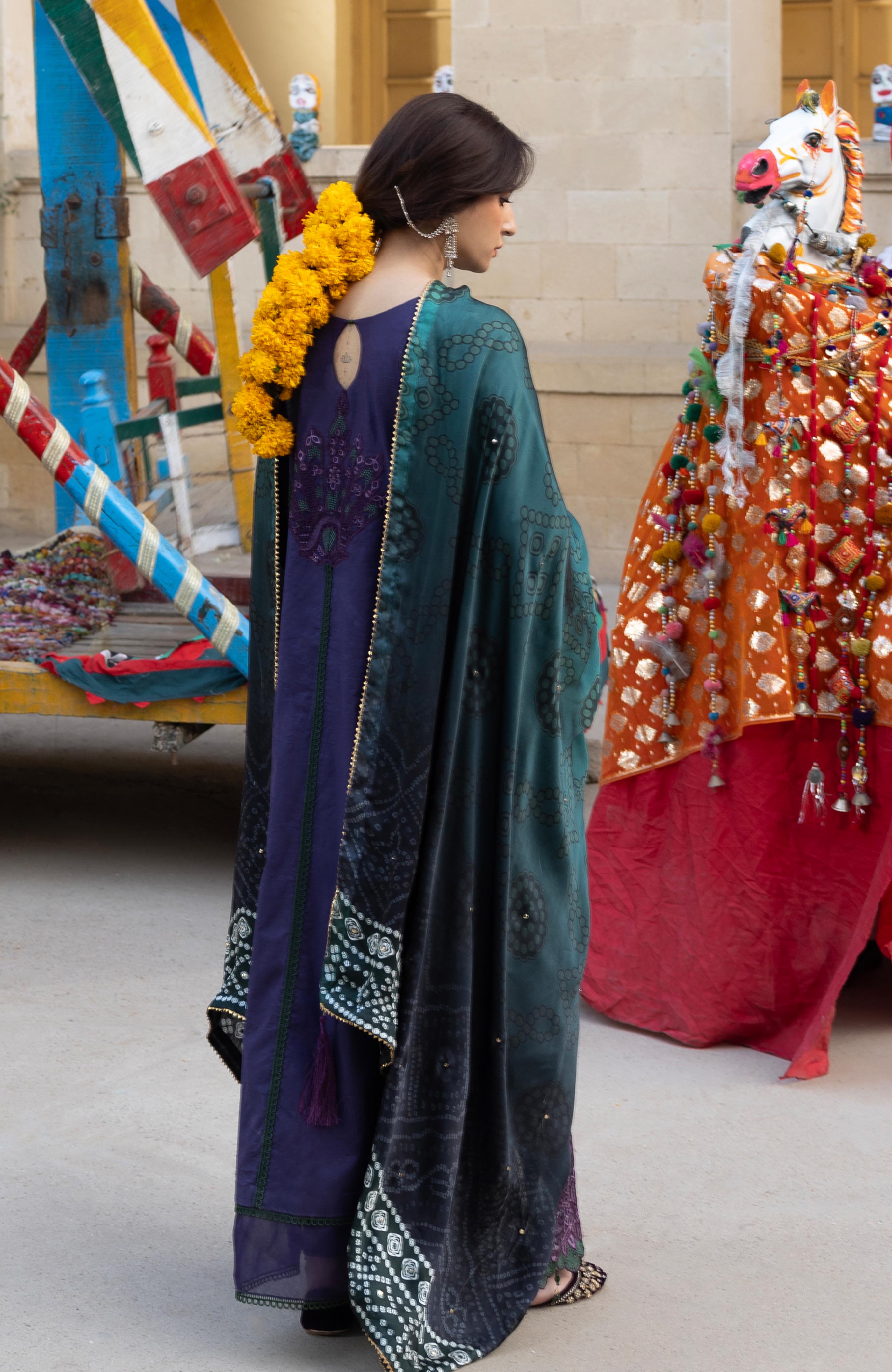 Bandhani Lawn - The Tales of Jaipur – BTJ-26-08