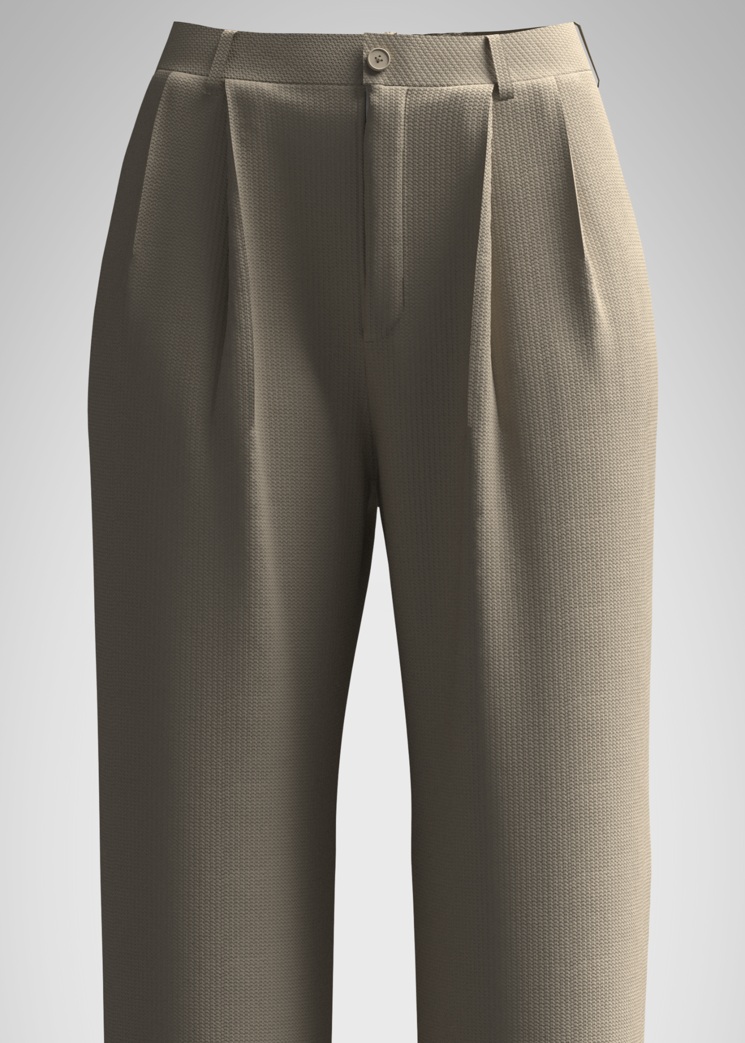 polyester Pants in Grey