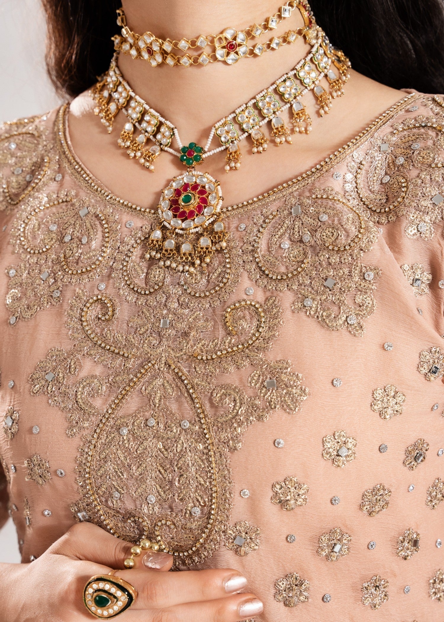 chiffon Sharara in Pink