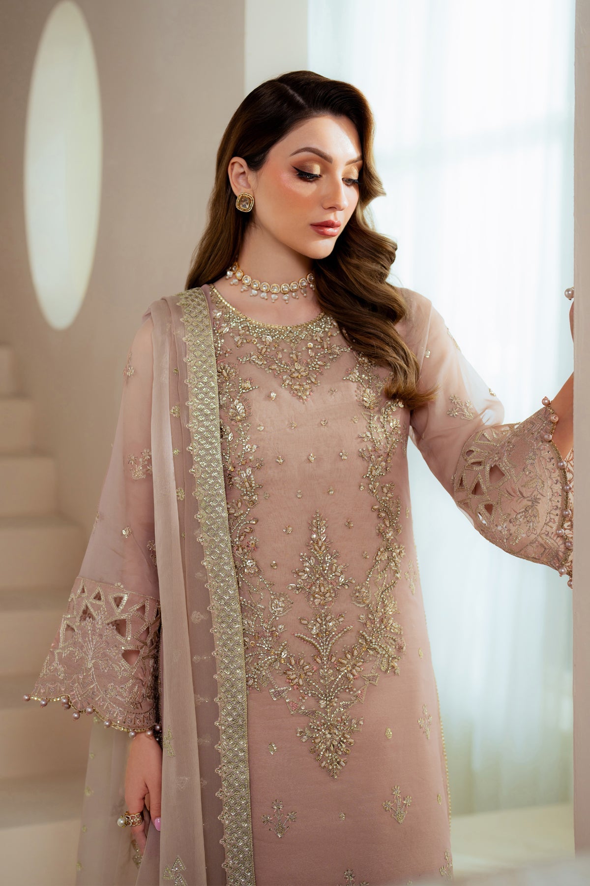 Aymal Luxury Bamber Chiffon Formals – AF-BHM-4043-Jade