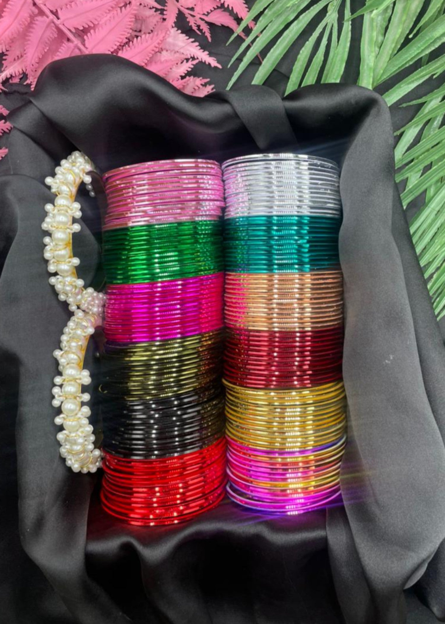 Bangles in Multi Color by - Trendy Women Bangles RTZ0126