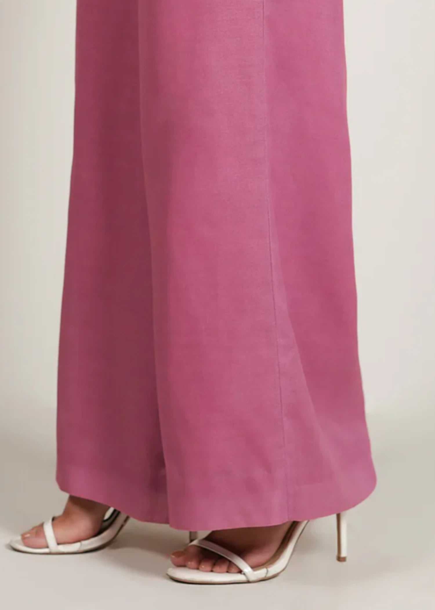 crepe Pants in Pink