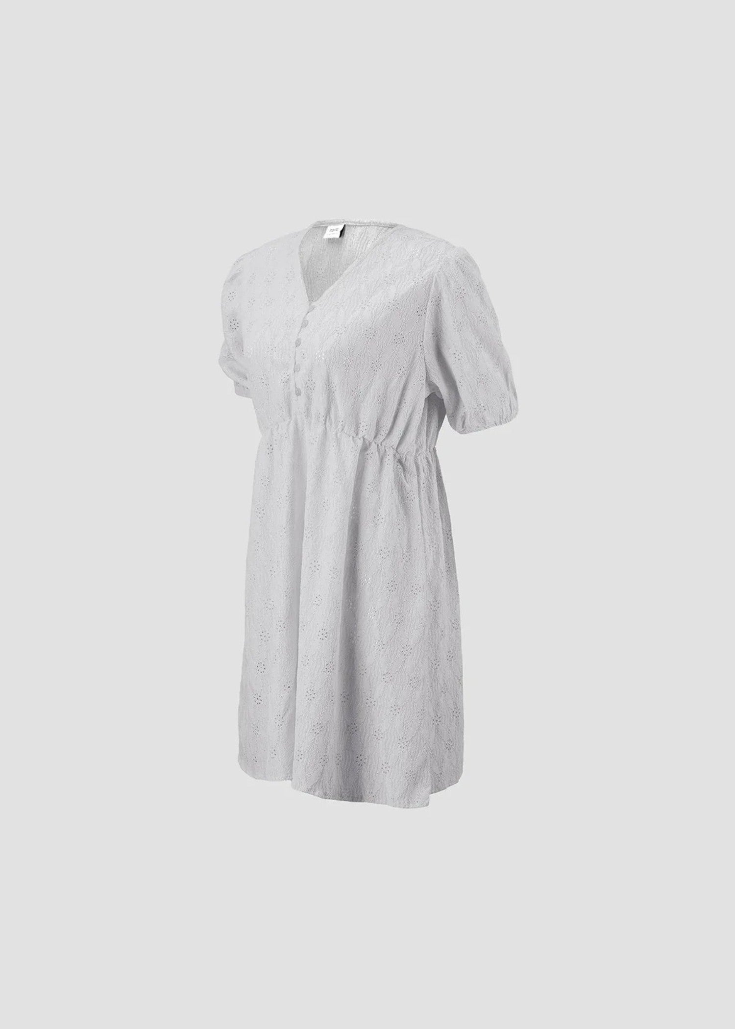 cotton Dress in Light grey