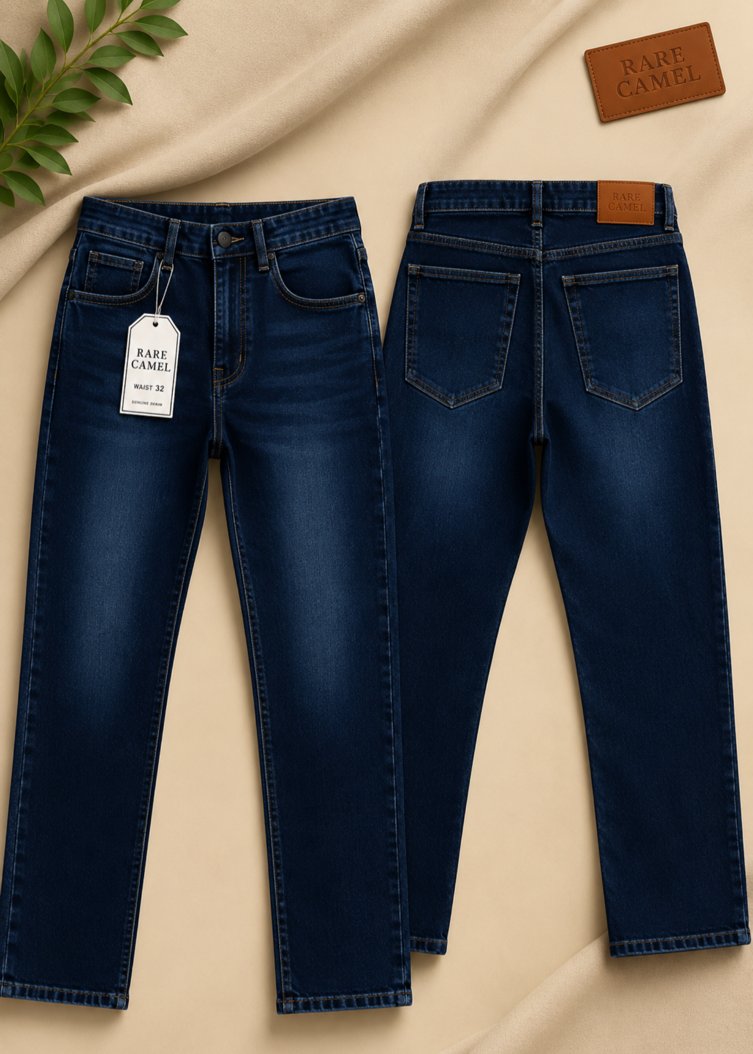 cotton Jeans in Twilight blue