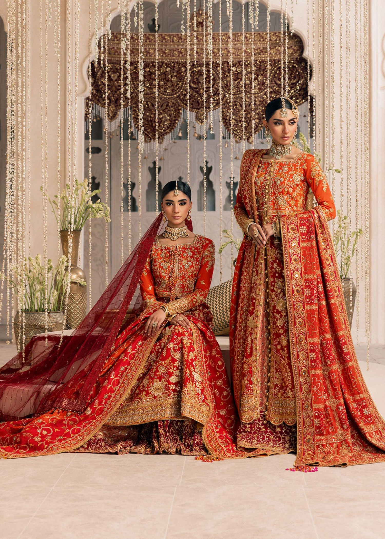 kattan silk Unstitched in Red