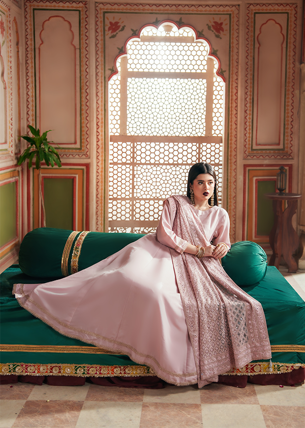 charmuse/shamooz Maxi in Pastel pink