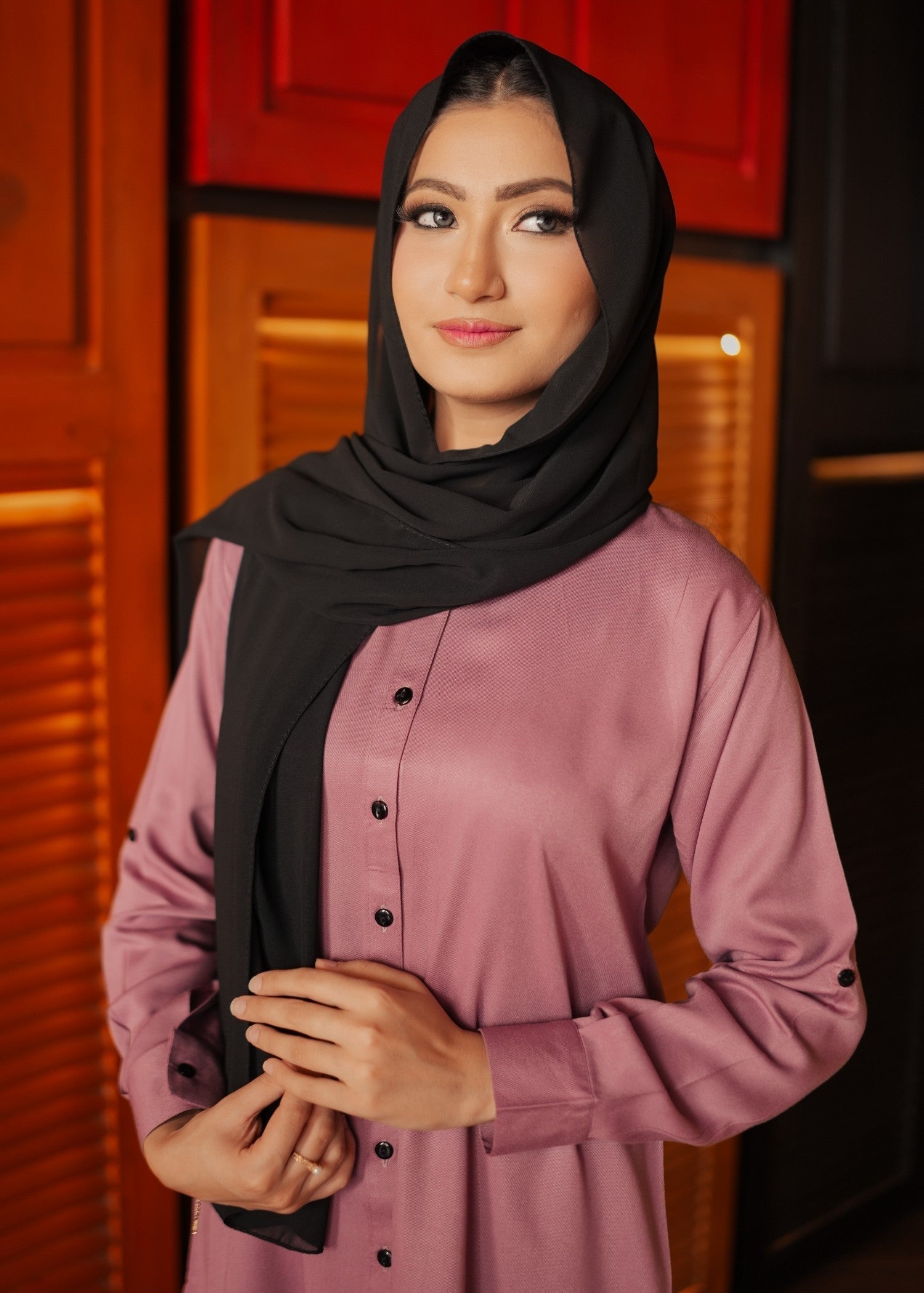 pure marina Co ord Sets in Mauve pink