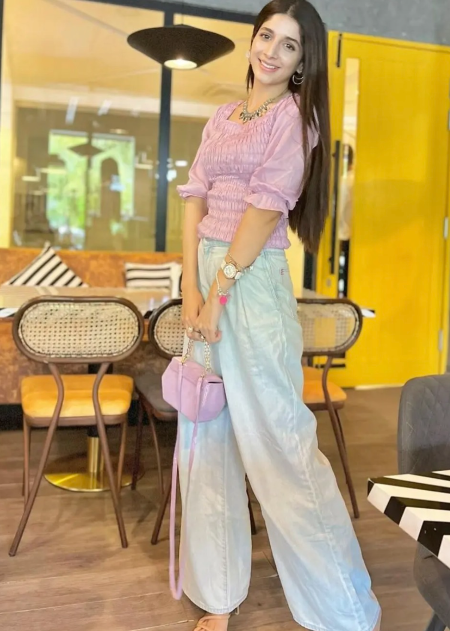 cotton Top in Lilac