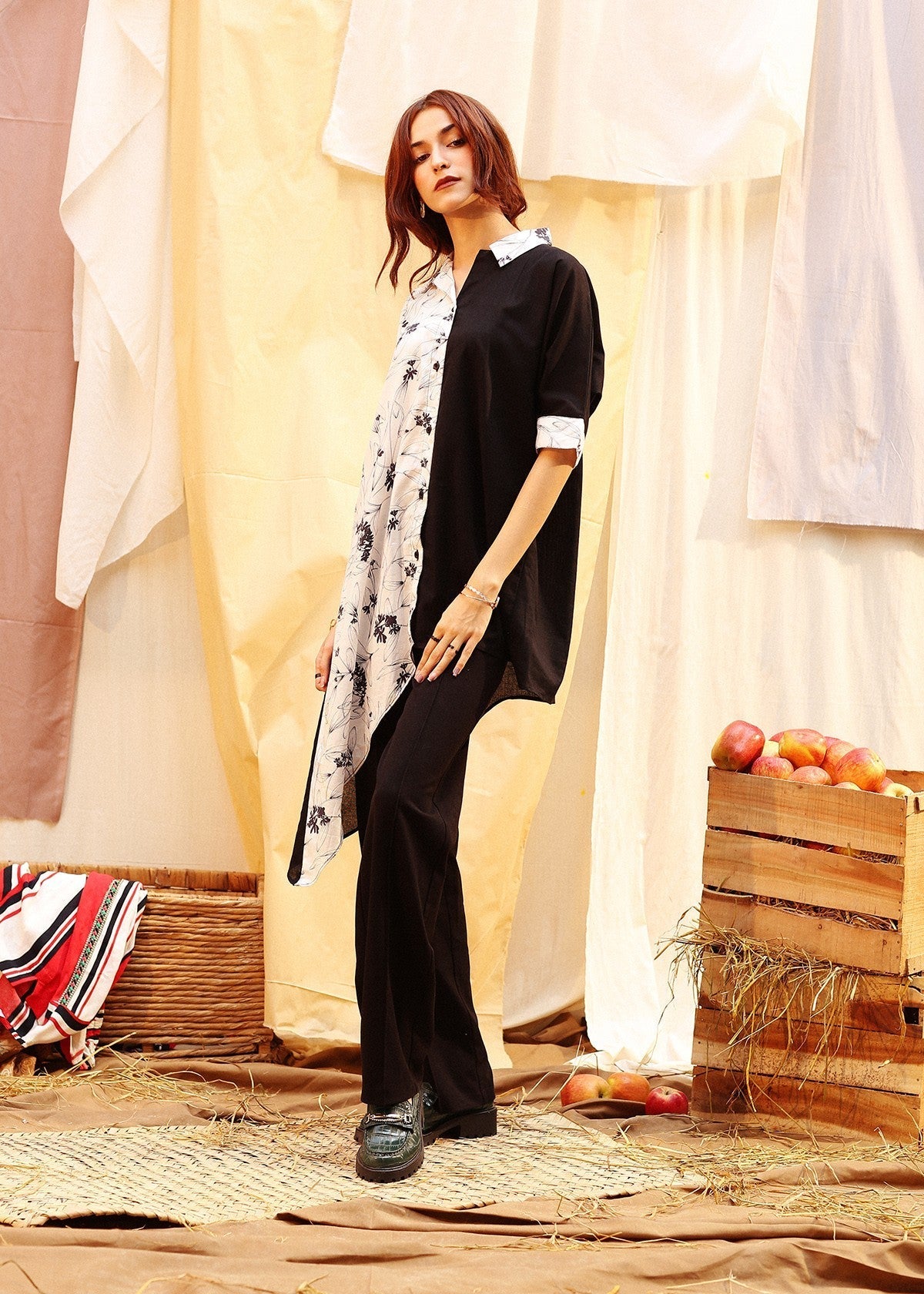 cambric Tunic in White