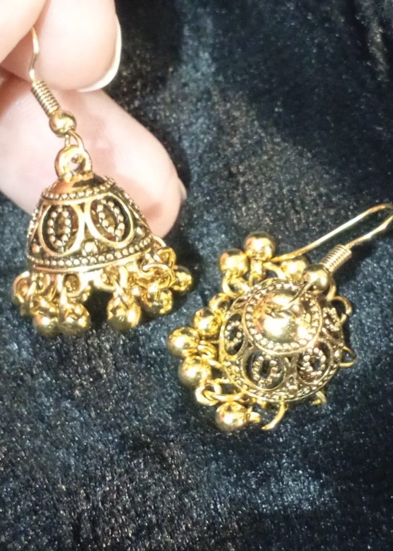 Earrings in Mari gold Color by - Trendy Women Earrings PSA4323