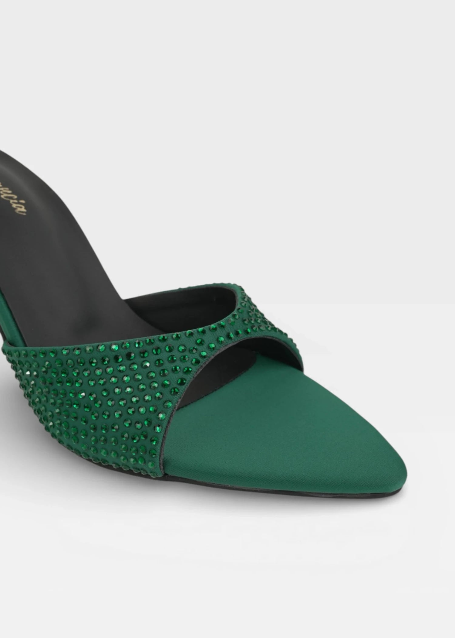 Heels in Green by - High Quality Women Heels CUL4783