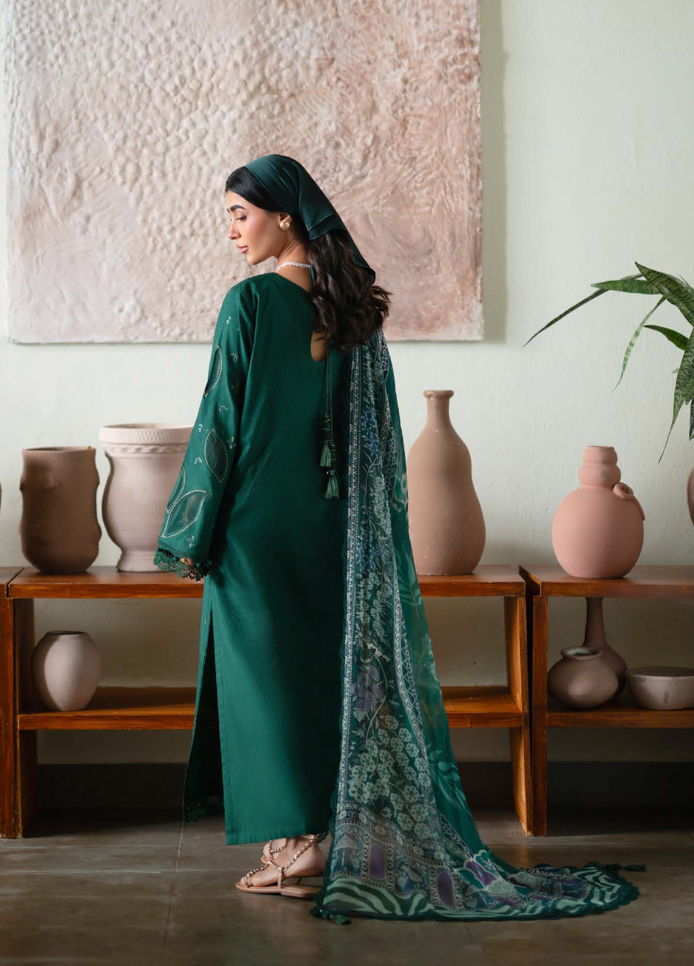 Raha Festive Jacquard Lawn – NE-234