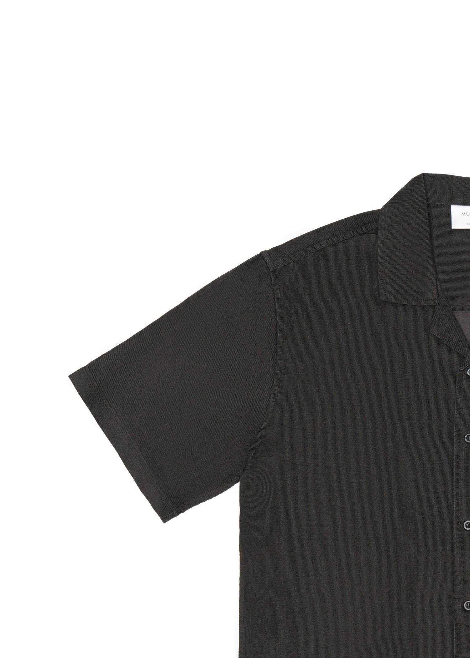 corduroy Casual Shirt in Charcoal