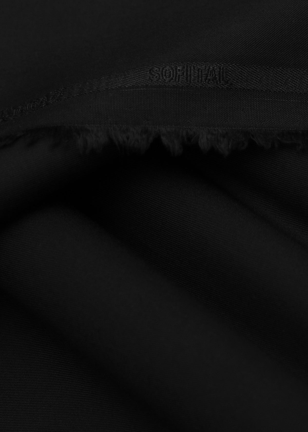 wash & wear Unstitched in Jet black