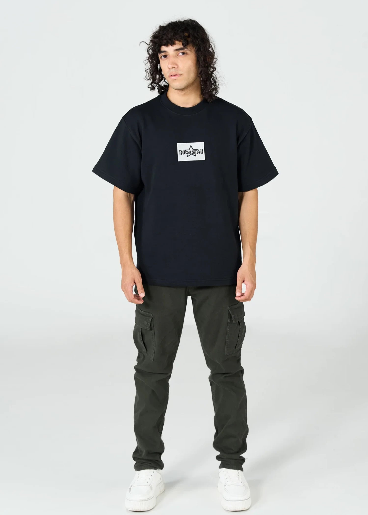 terry T Shirt in Black