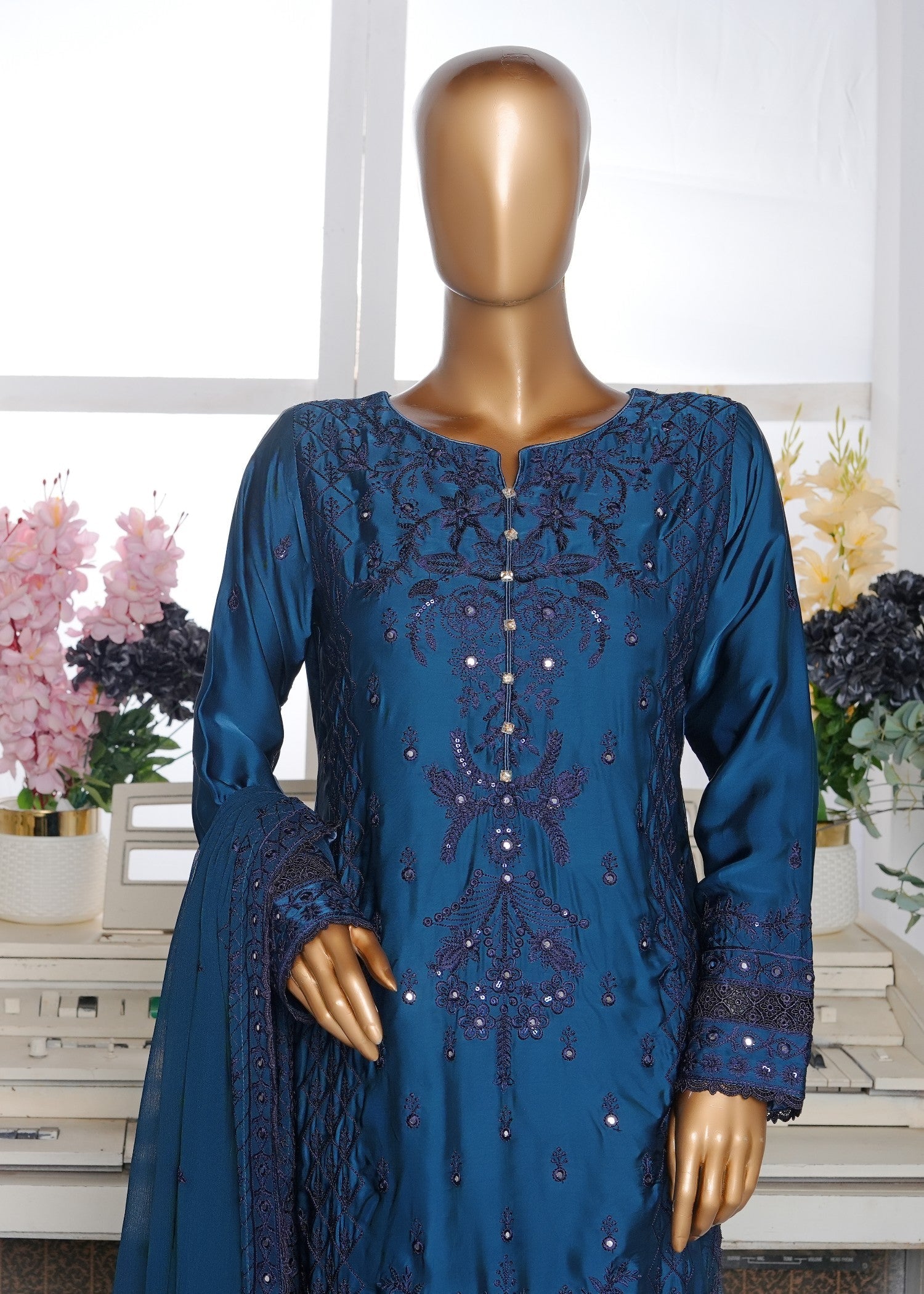 charmuse/shamooz Kurta Set in Dark blue