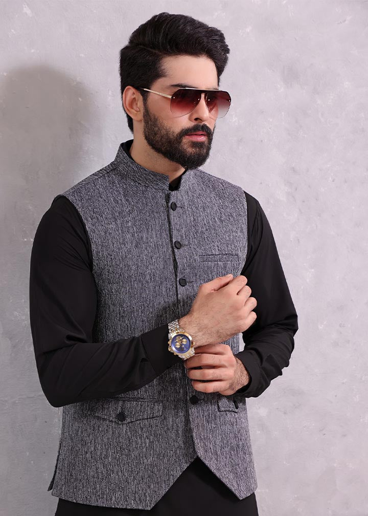 suiting Waistcoat in Grey by The Great Masters (TGM)