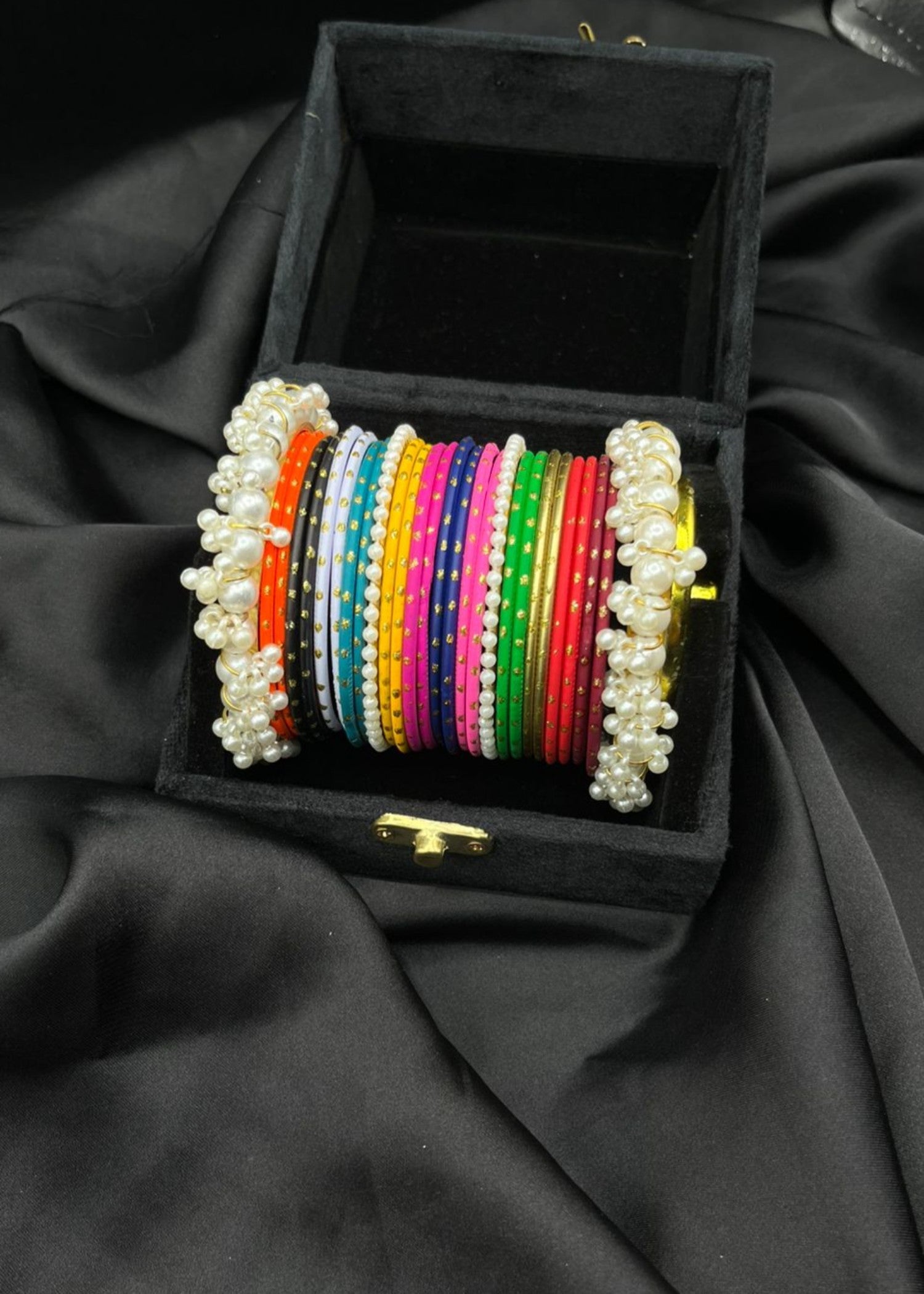 Bangles in Multi Color by - Trendy Women Bangles KQK4128