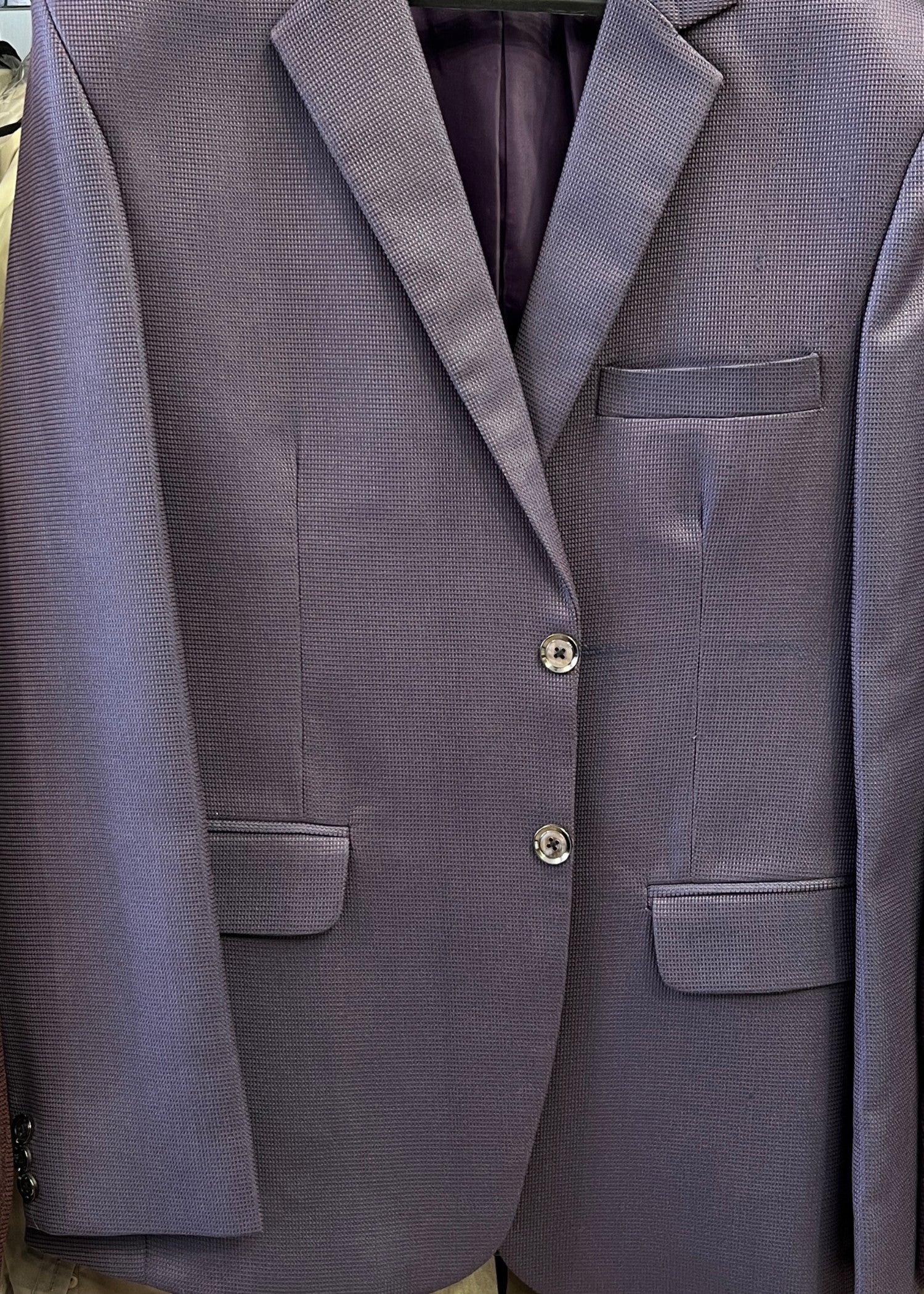 tropical Blazer in Indigo