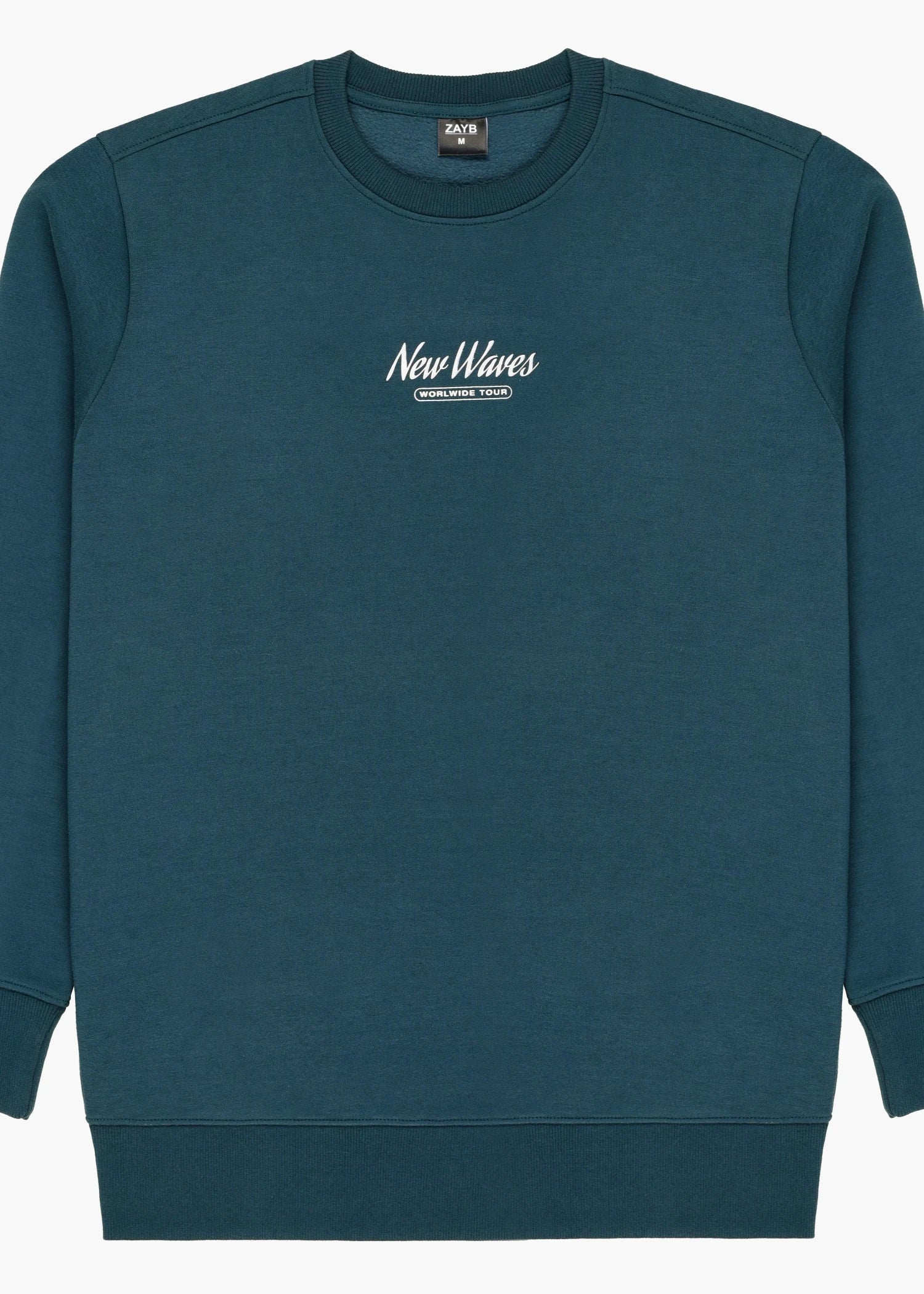 polycotton Sweatshirt in Teal