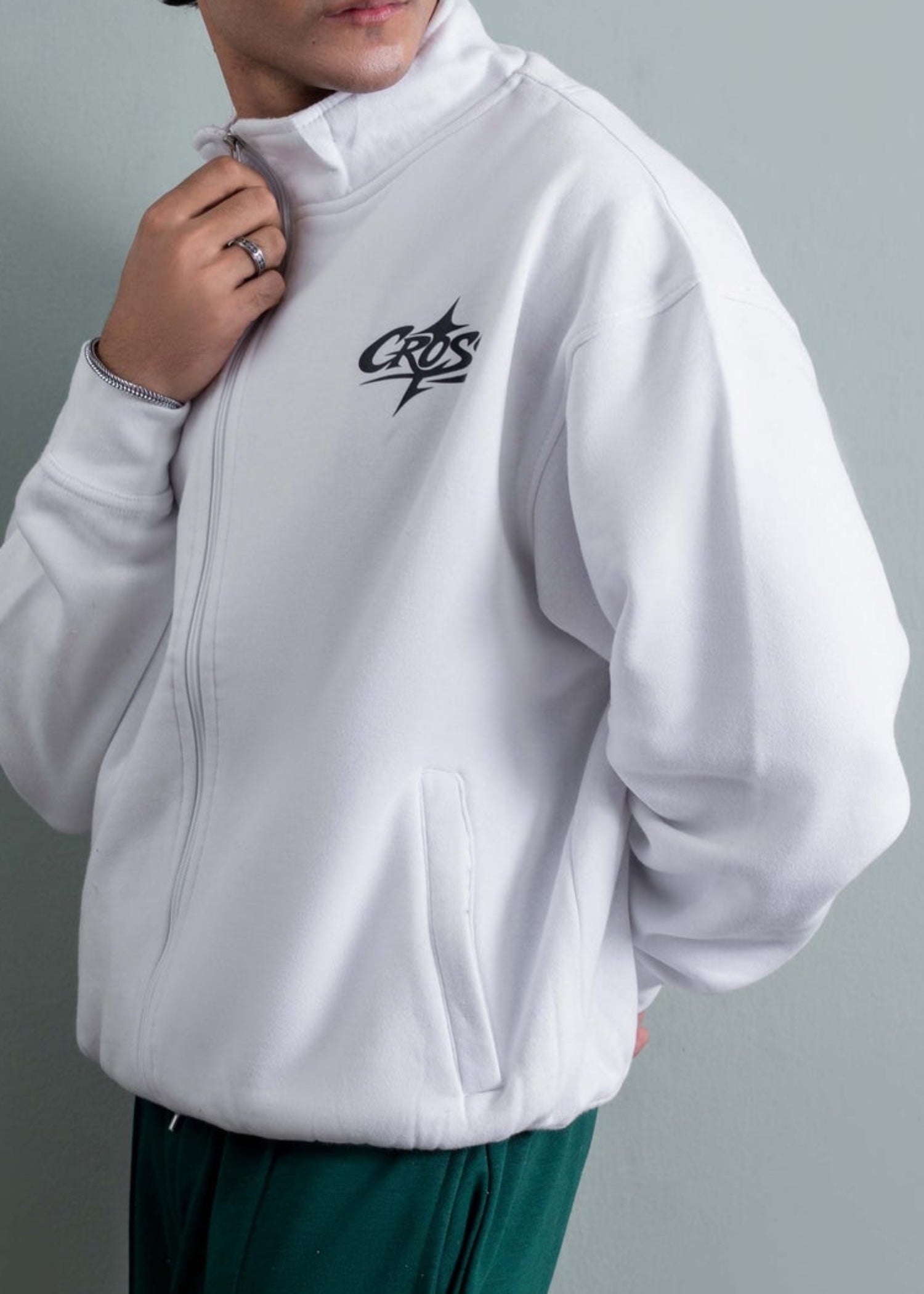 cotton Jacket in White