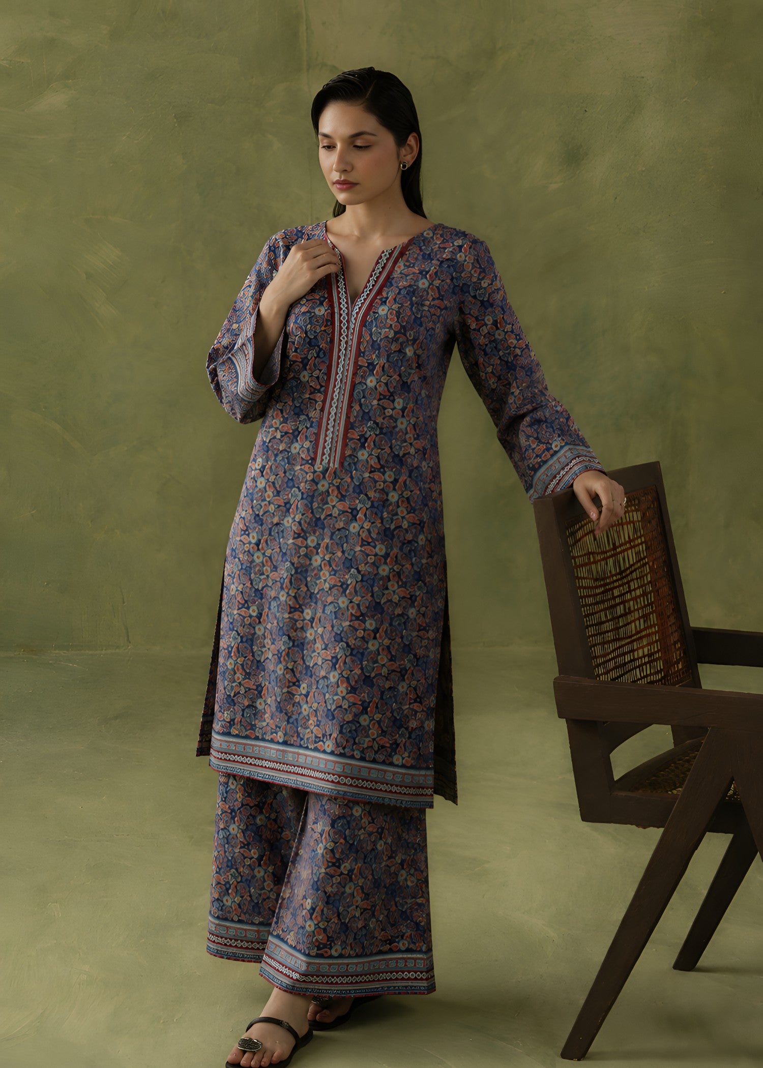 linen Co Ord Sets in Charcoal
