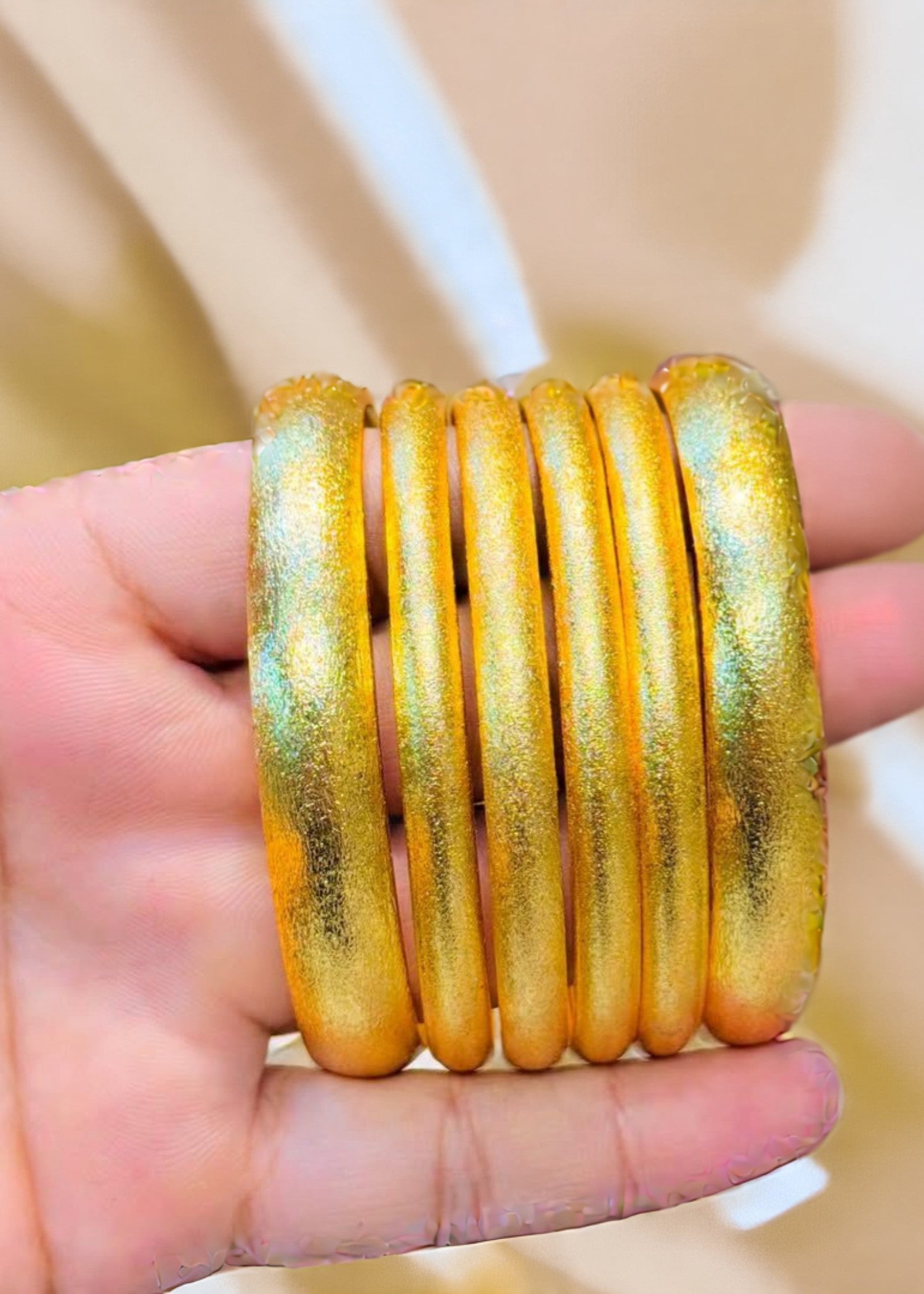 Bangles in Gold Color by - Trendy Women Bangles XDP3990