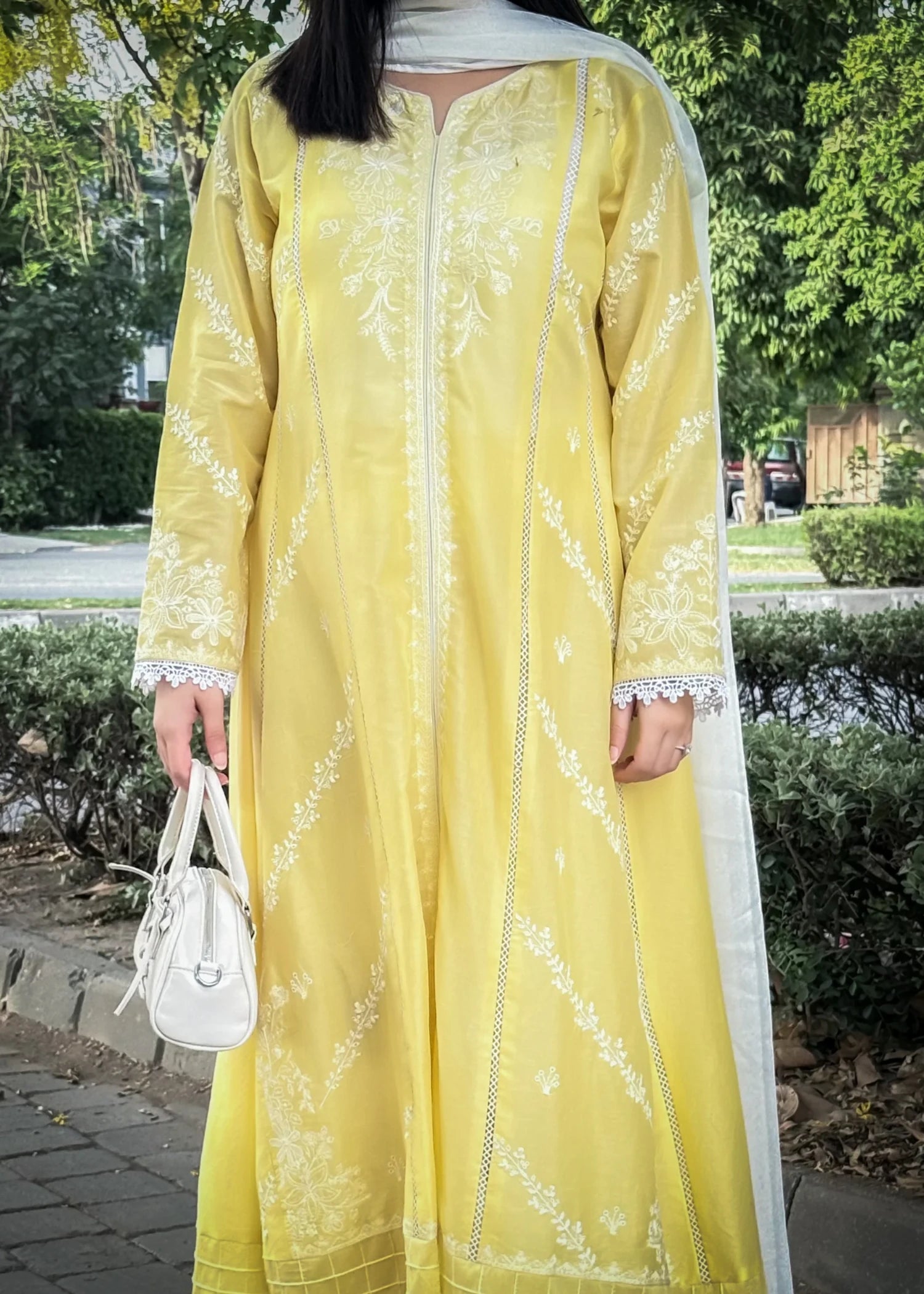 lawn Maxi in Yellow