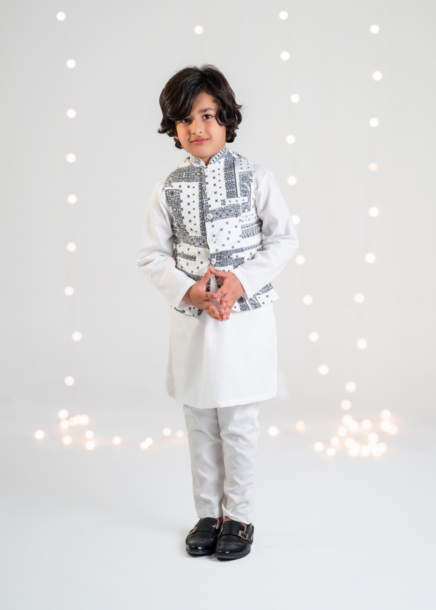 cotton Waistcoat in White