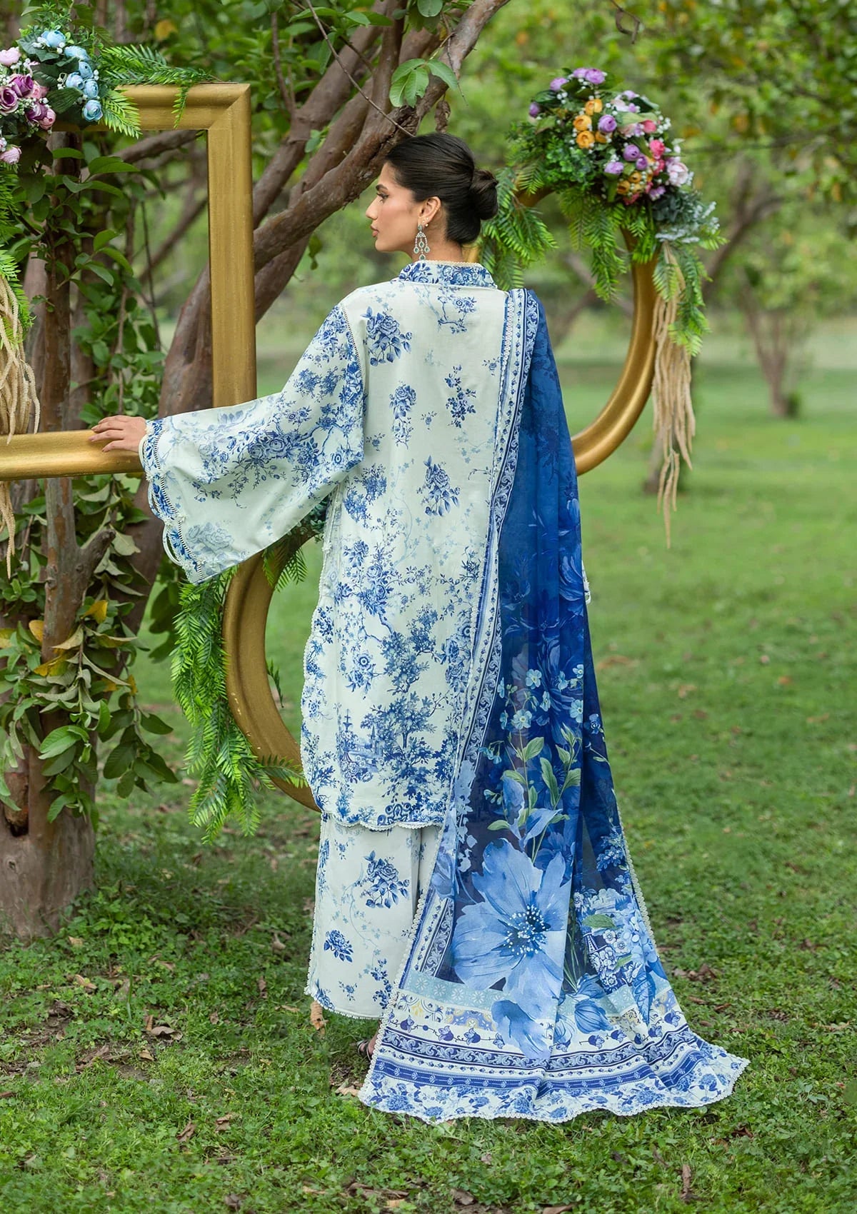 Bridgerton Prints Lawn – EPB-7B FIORI D'AVORIO