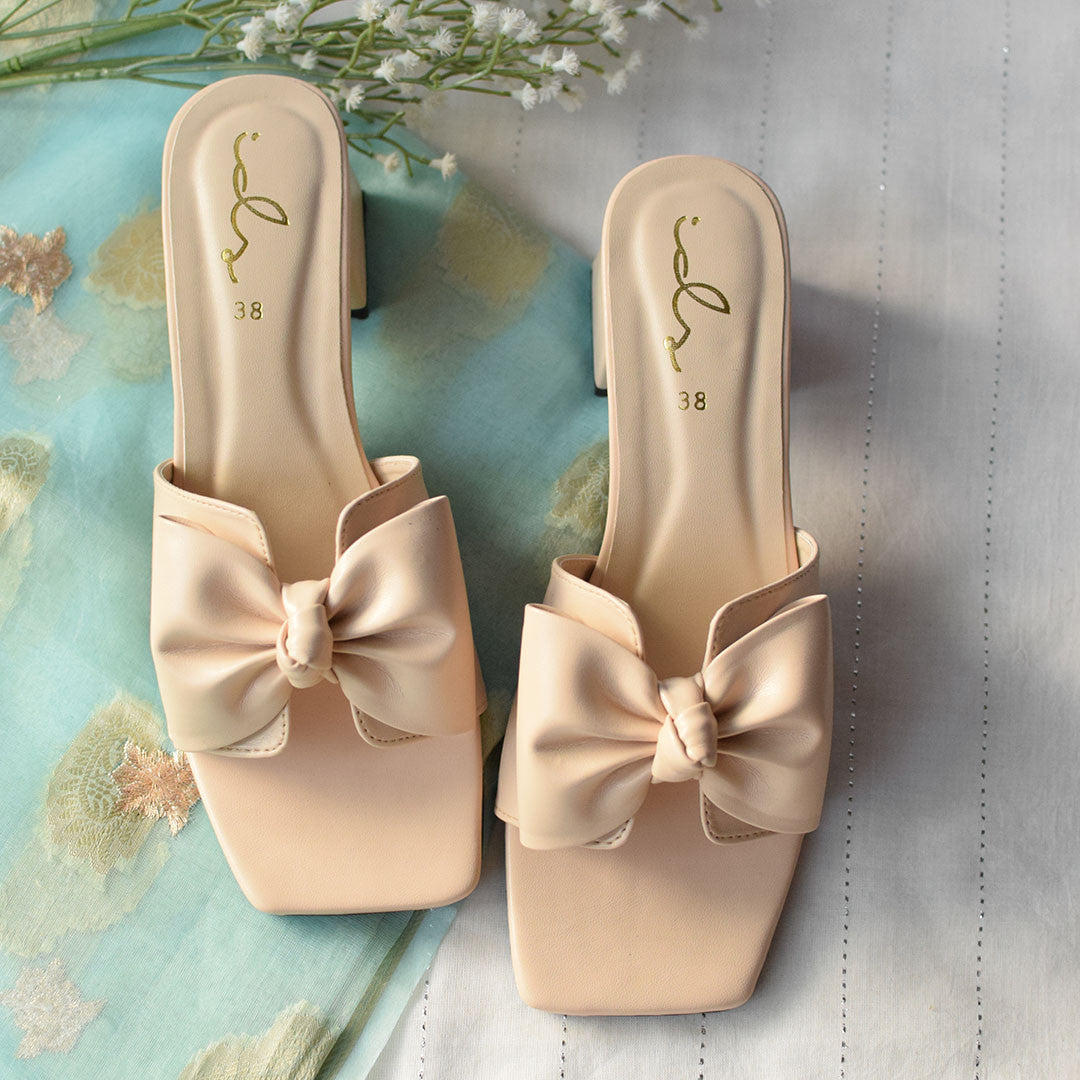 Heels in Beige by - High Quality Women Heels GEX6428