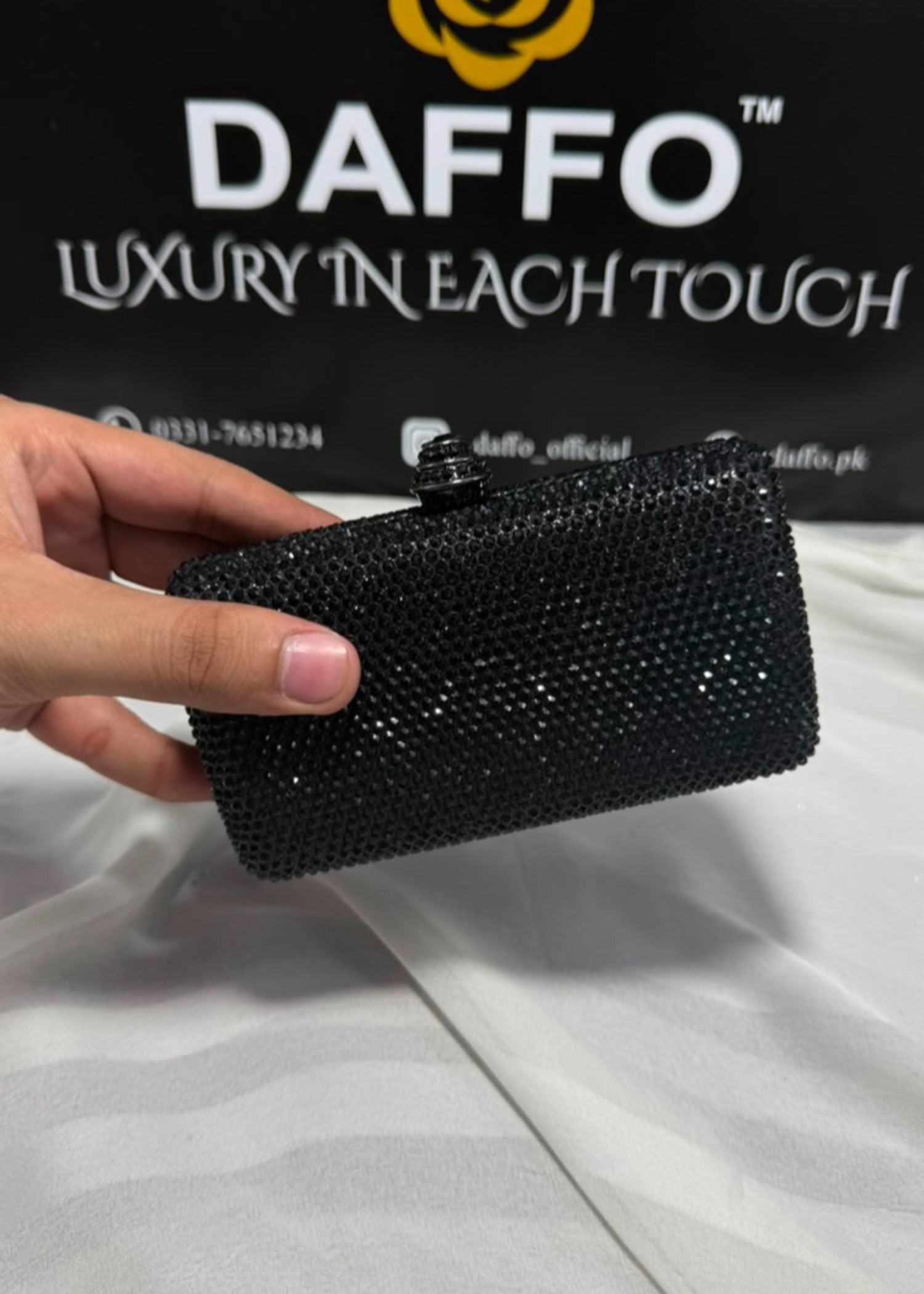 Clutch in Black Color by - Trendy Women Clutch IIE6050